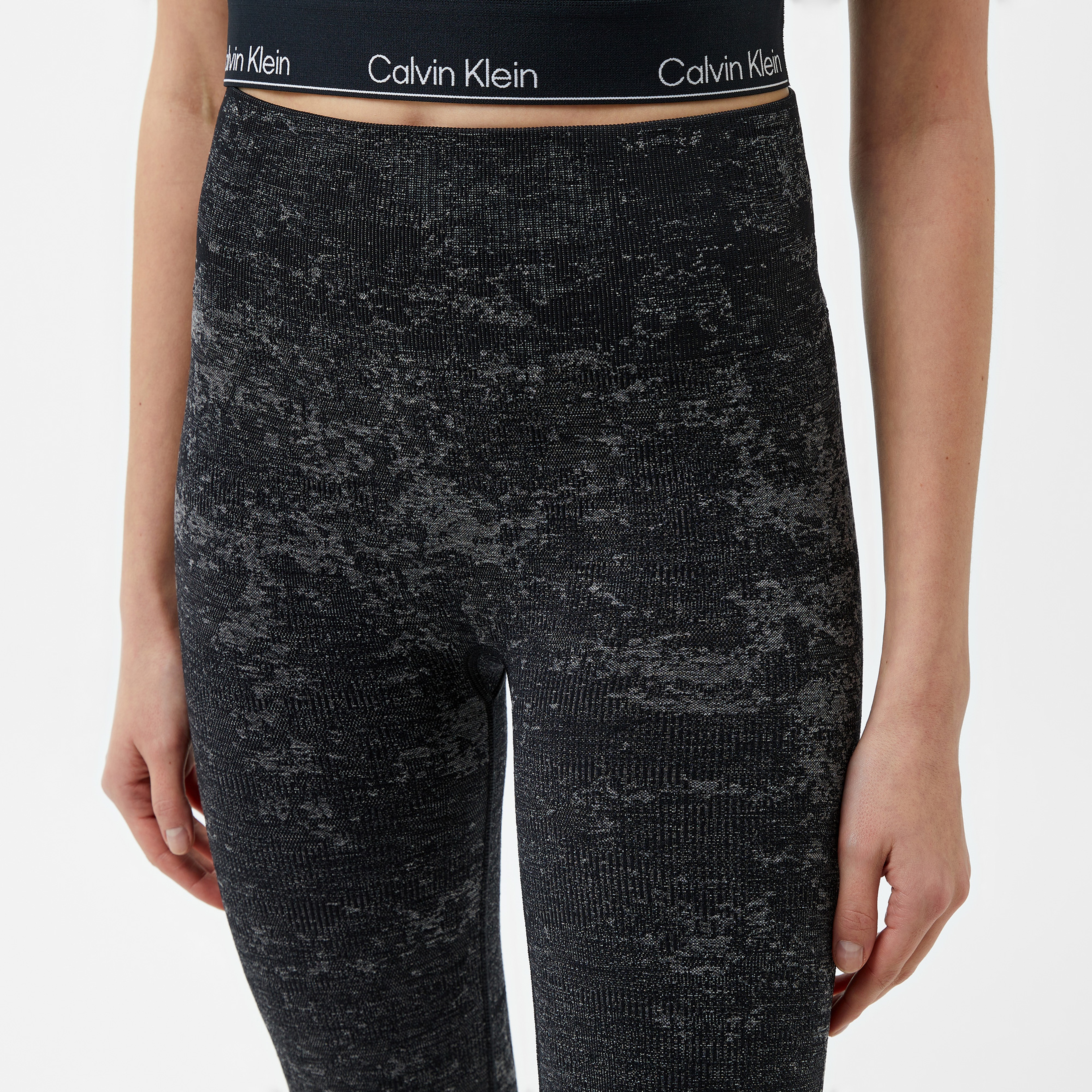 Calvin Klein Full Length Kadın Siyah Tayt
