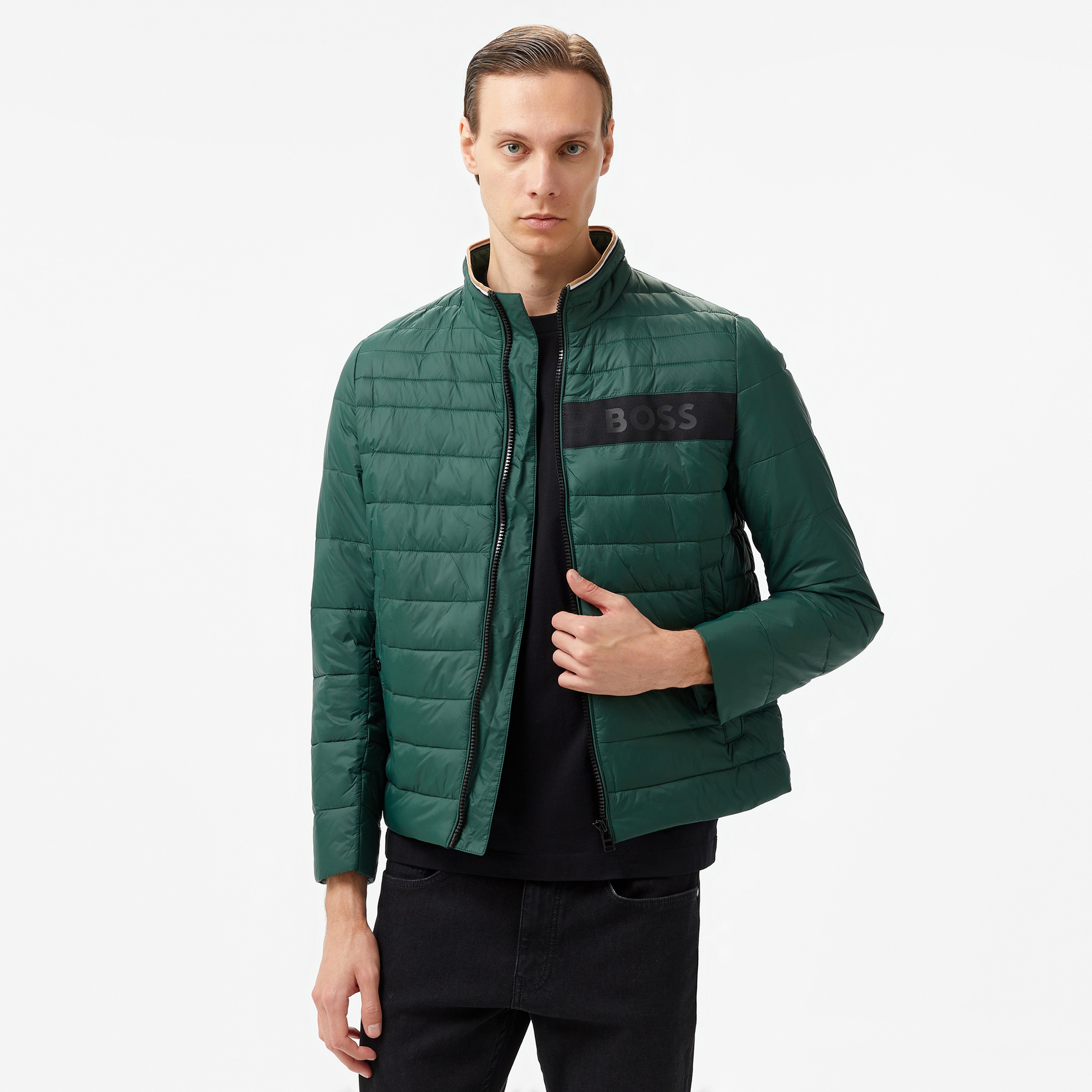 Boss Darolus Erkek Yeşil Mont