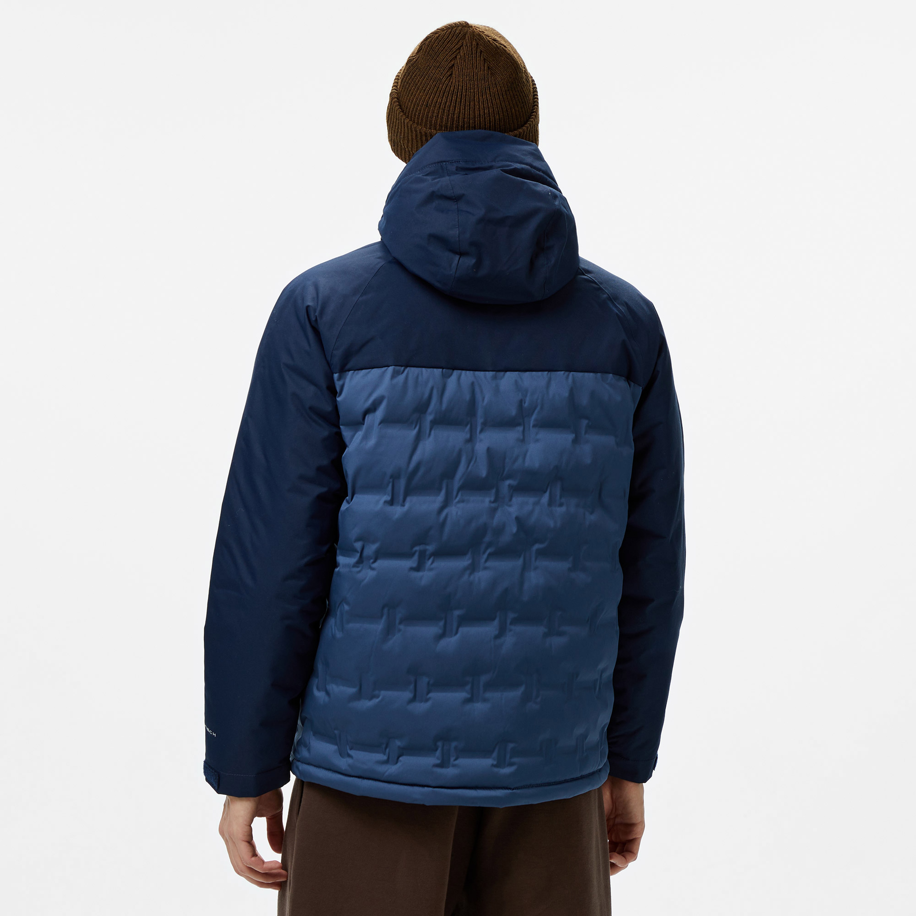 Columbia Grand Trek III Down Hooded Erkek Mavi MontXLWM7857| Occasion