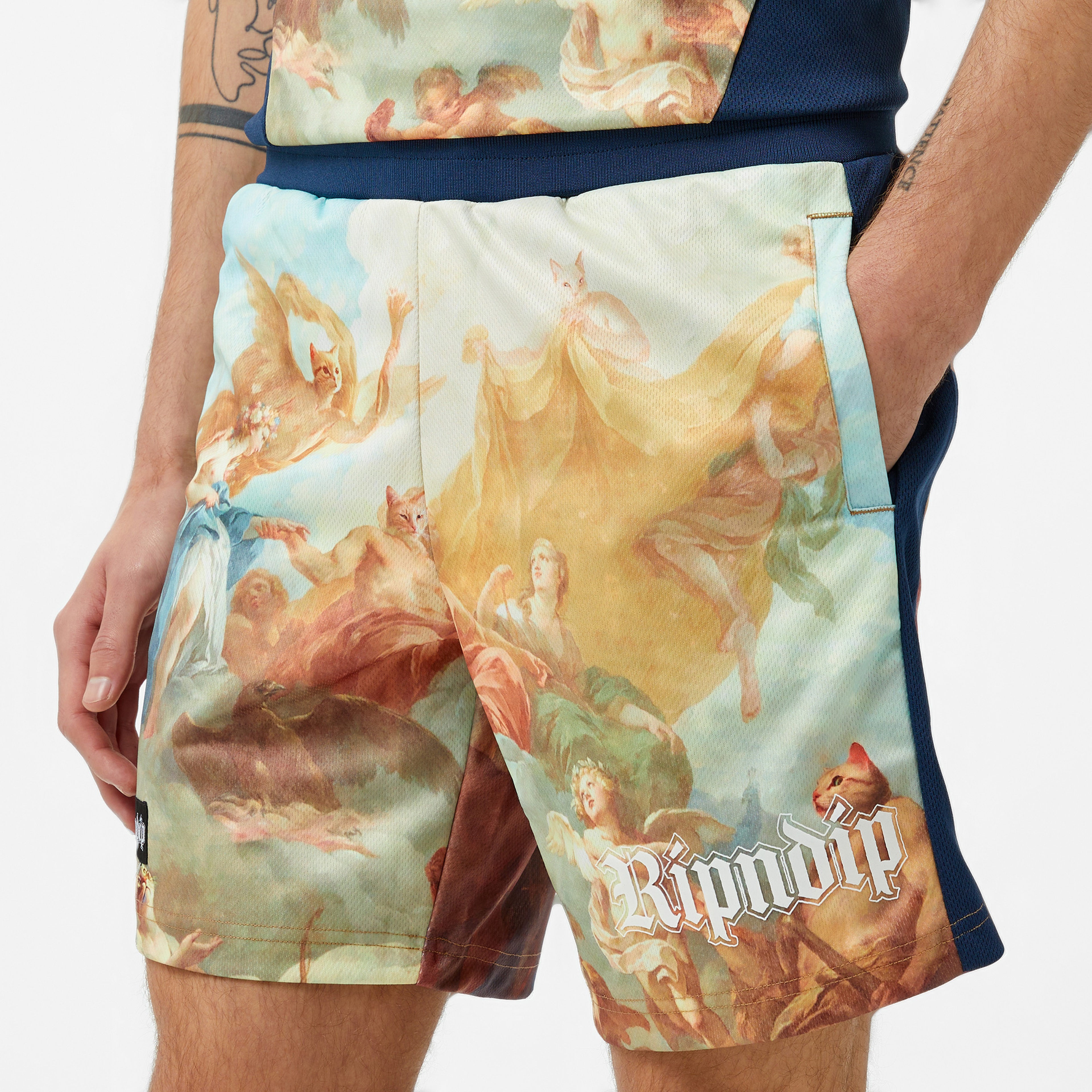 Rip N Dip Heavens Waiting Soccer Erkek Renkli Şort