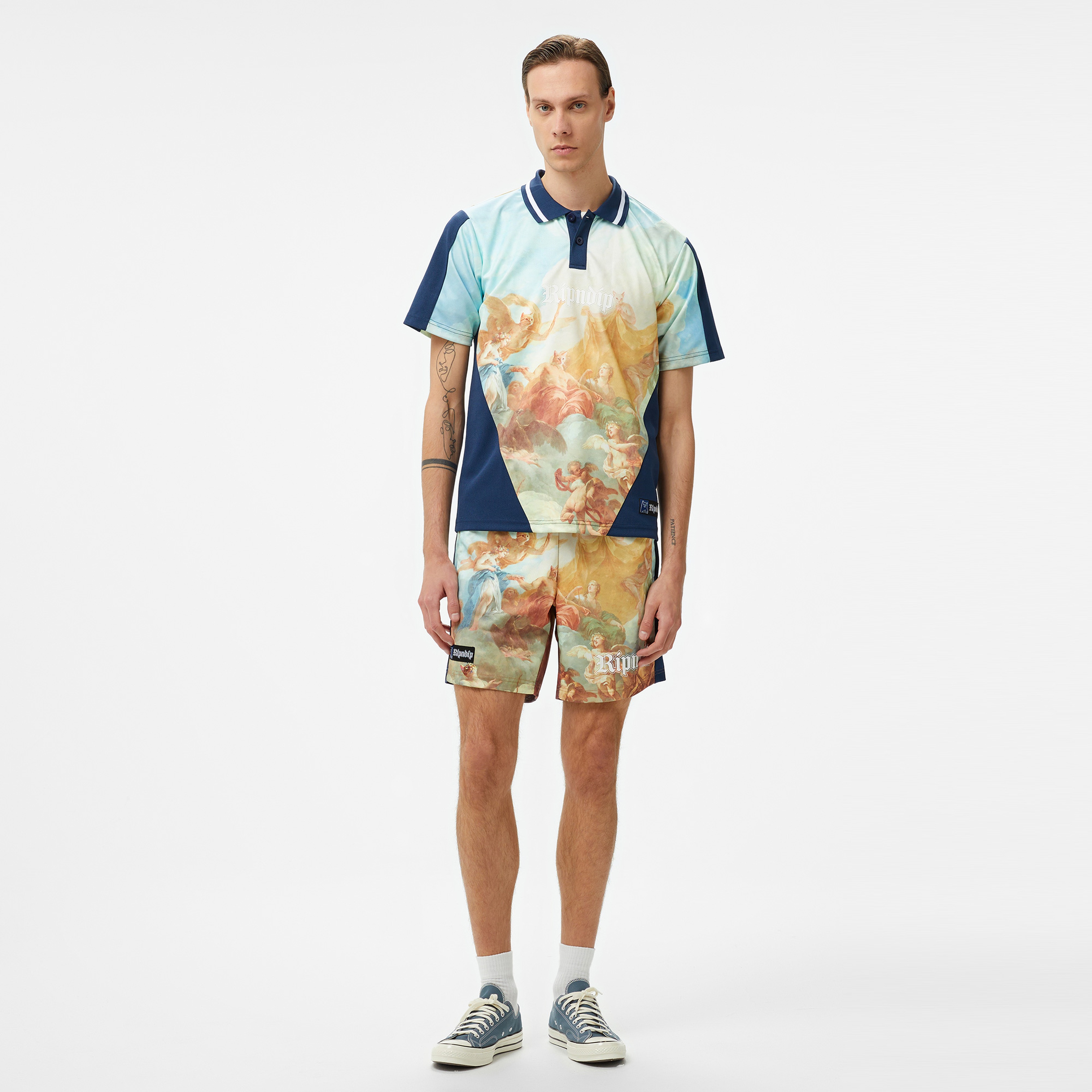 Rip N Dip Heavens Waiting Soccer Jersey Erkek Renkli Polo