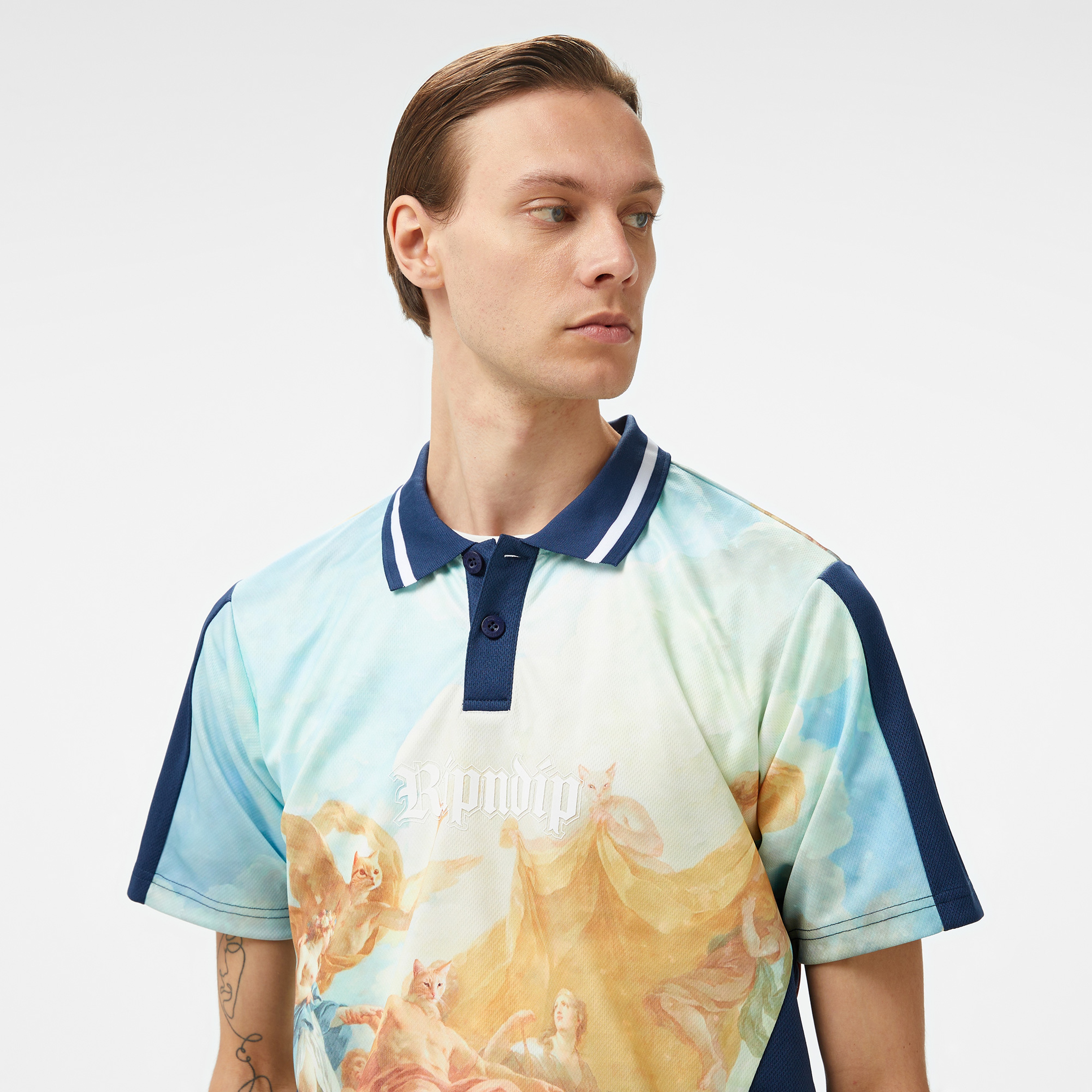 Rip N Dip Heavens Waiting Soccer Jersey Erkek Renkli Polo