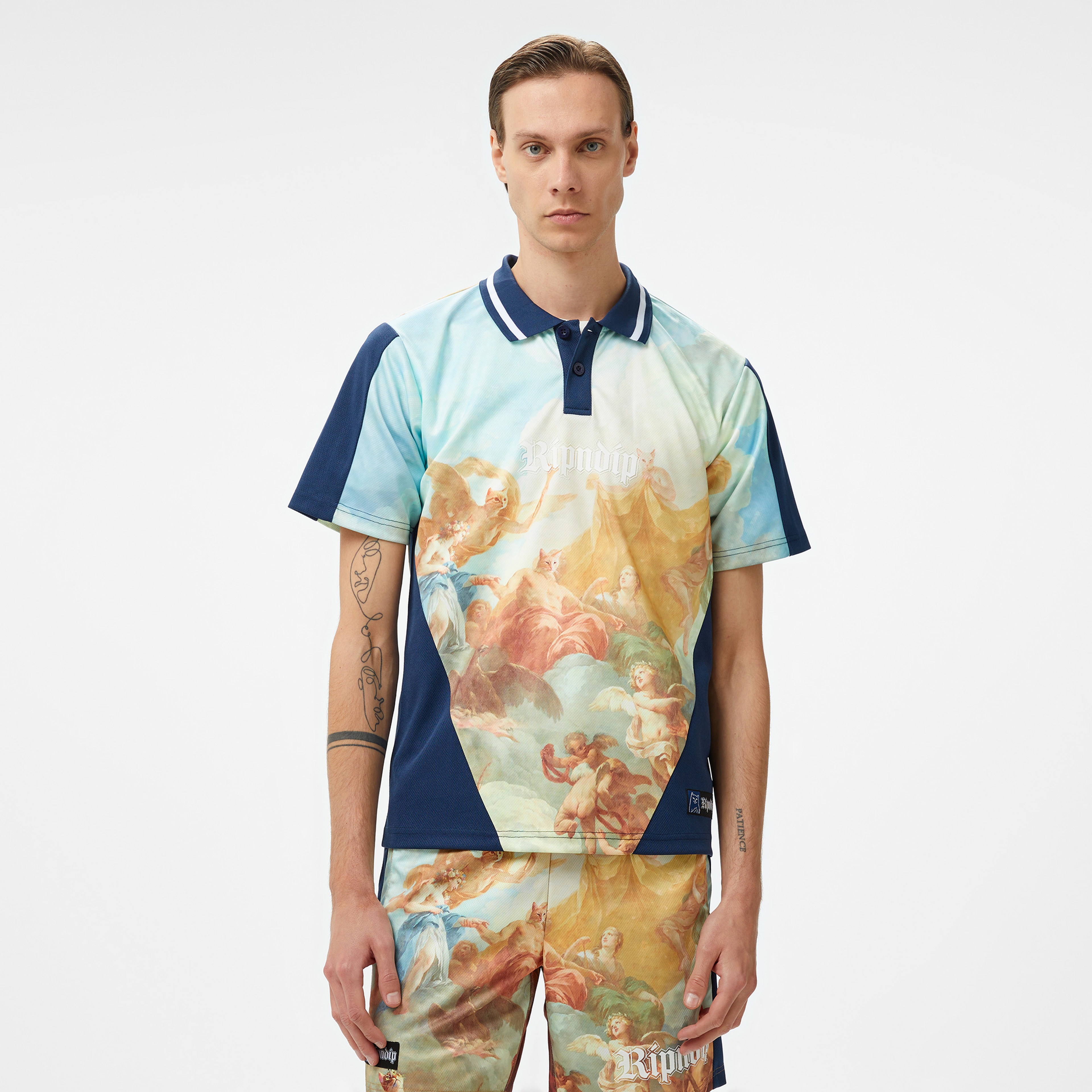 Rip N Dip Heavens Waiting Soccer Jersey Erkek Renkli Polo