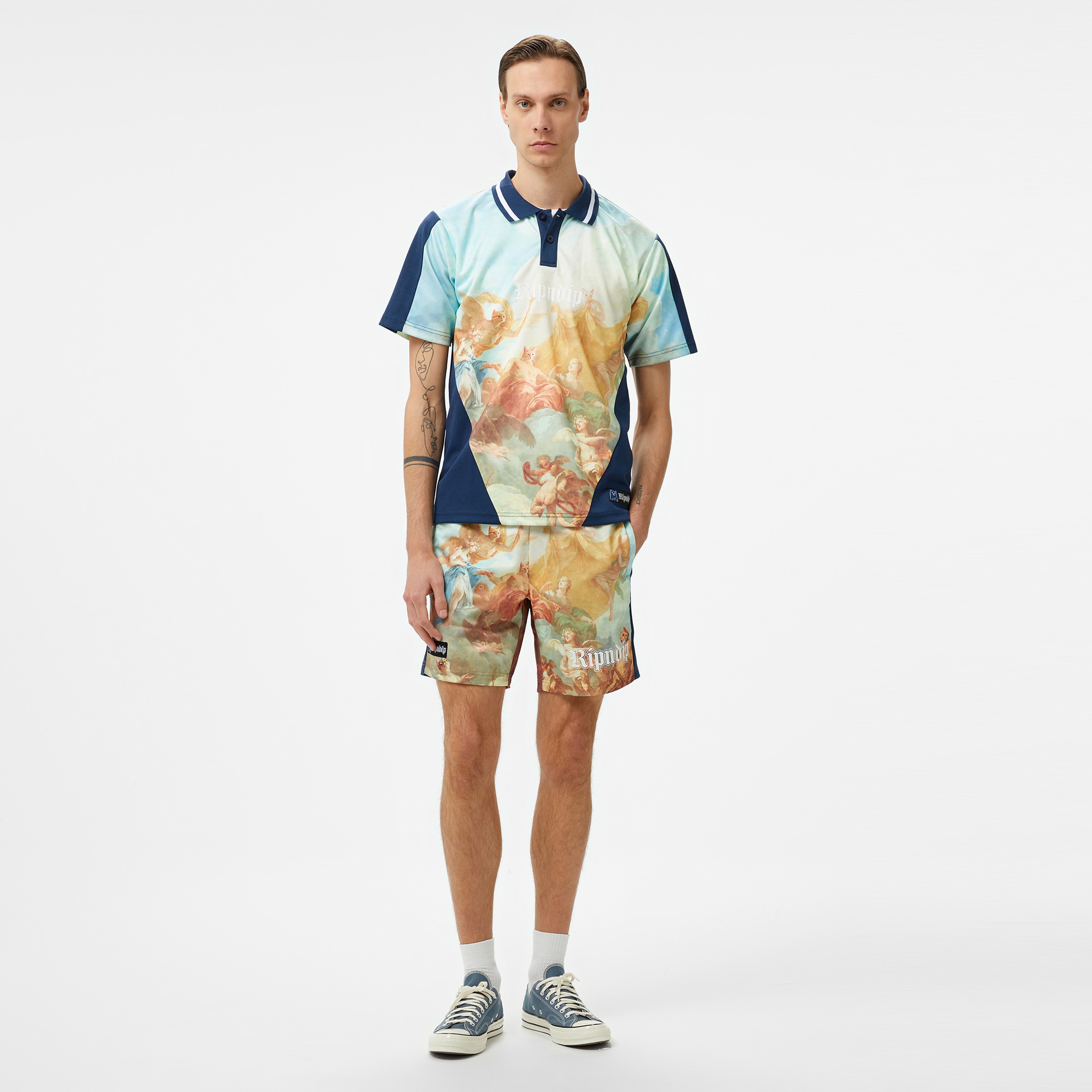 Rip N Dip Heavens Waiting Soccer Erkek Renkli Şort