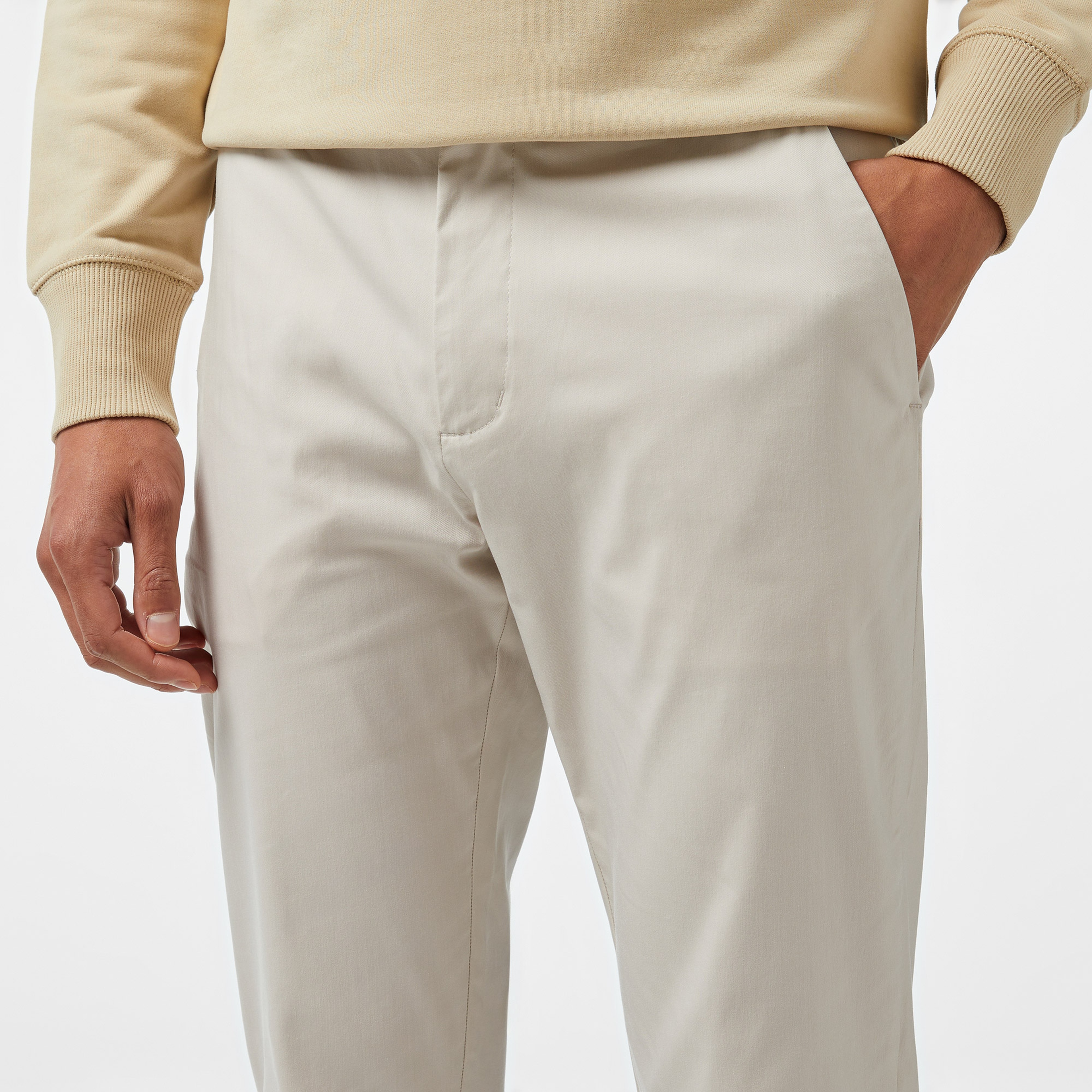 Calvin Klein Erkek Bej Pantolon