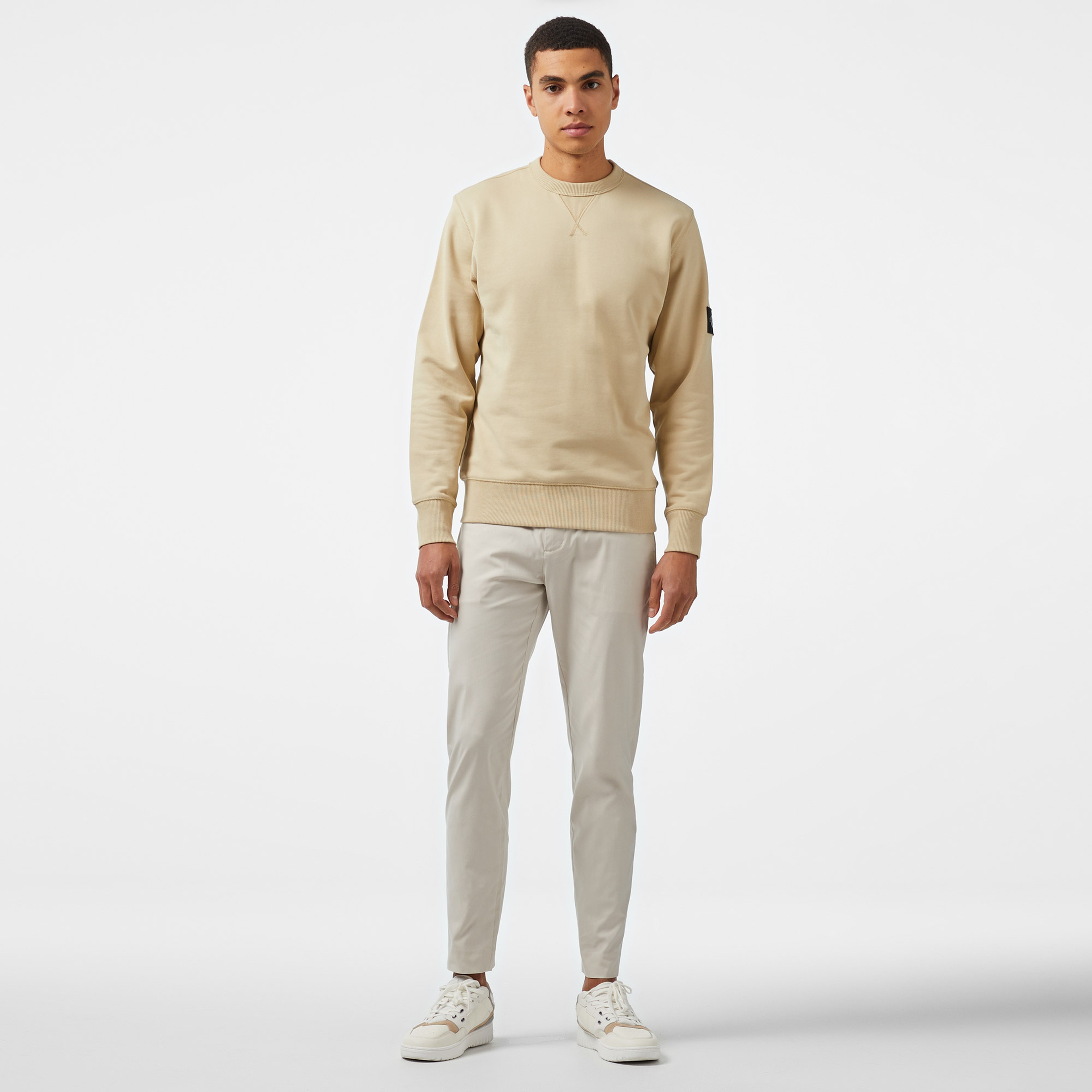 Calvin Klein Erkek Bej Pantolon