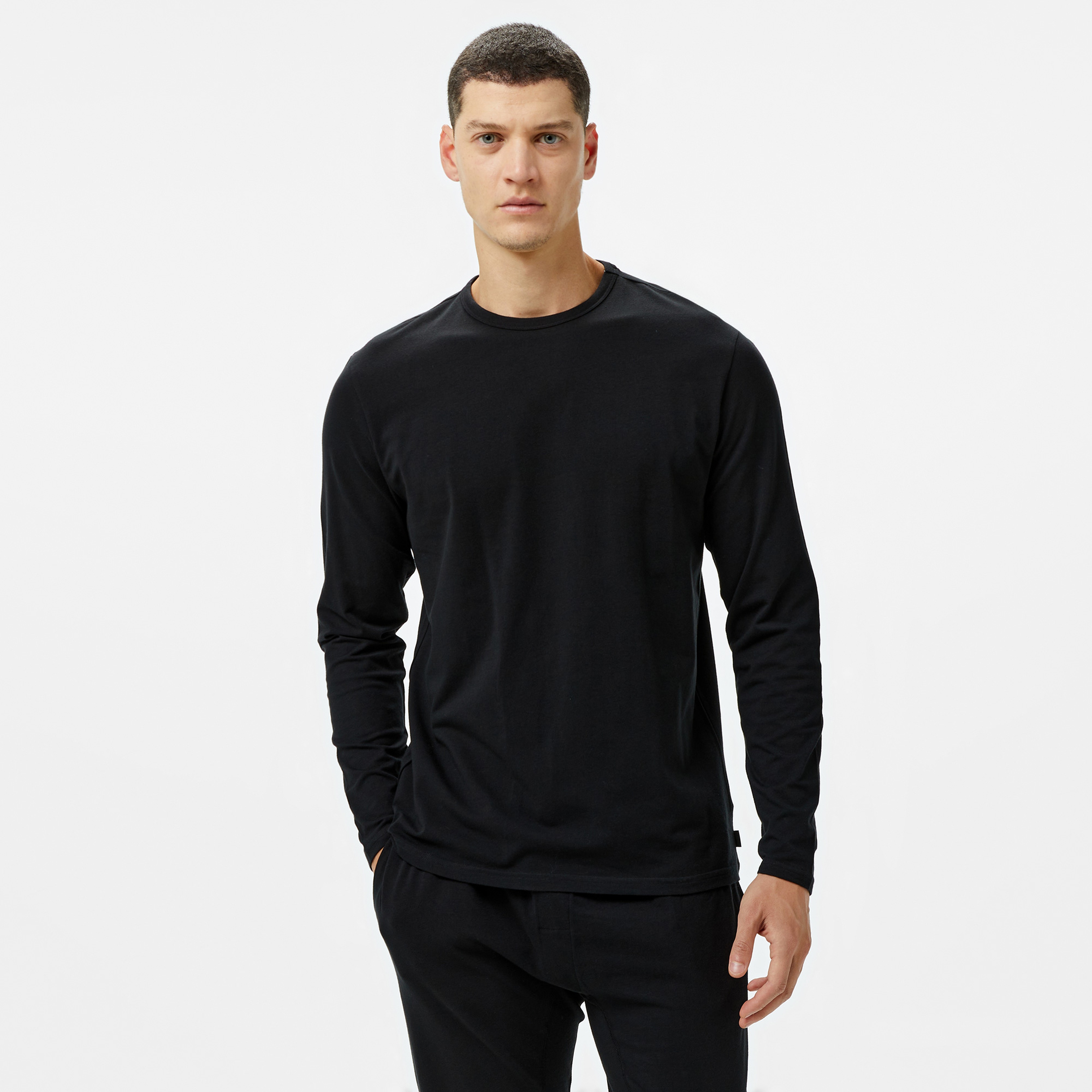 Calvin Klein Jogger Set Erkek Siyah Pijama