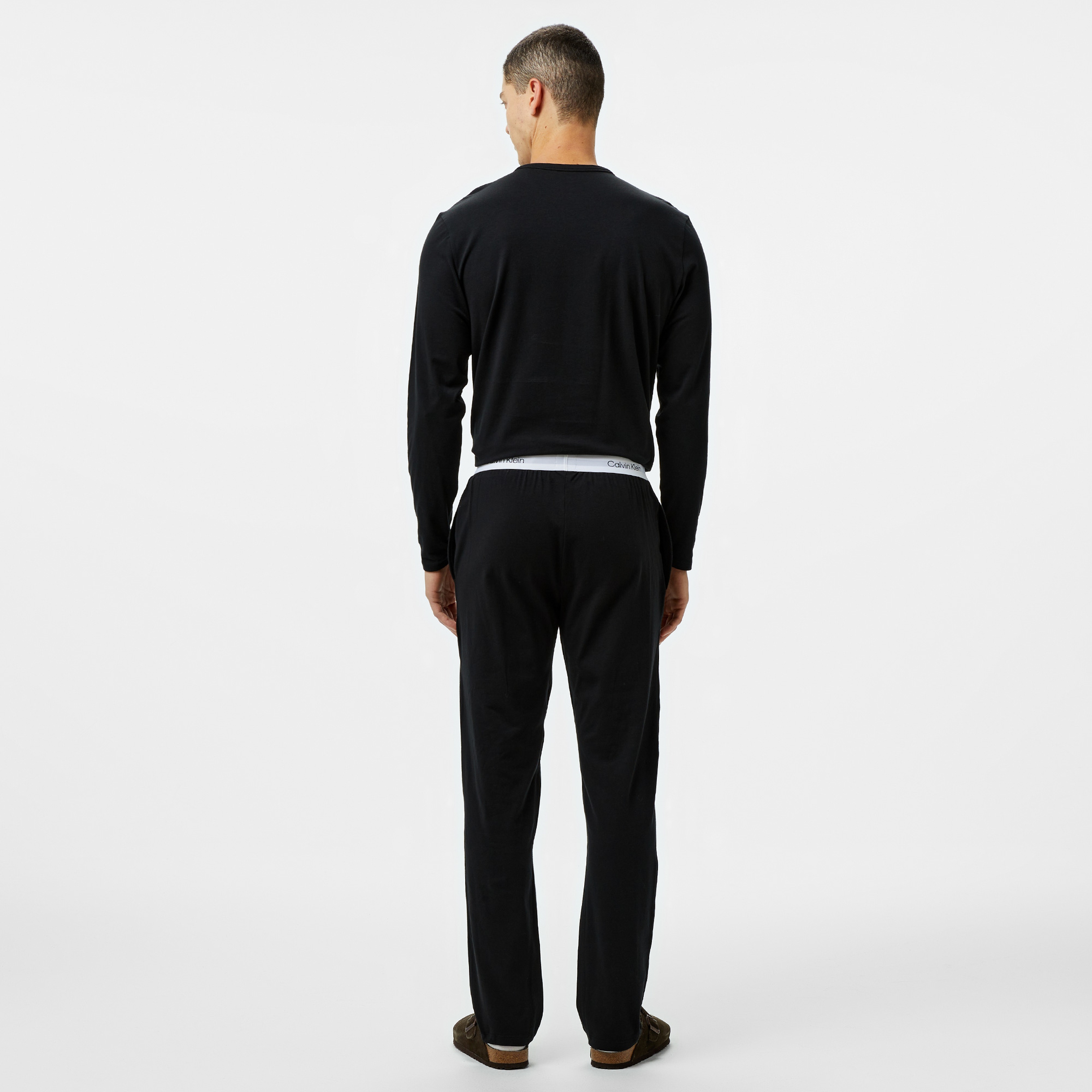 Calvin Klein Jogger Set Erkek Siyah Pijama
