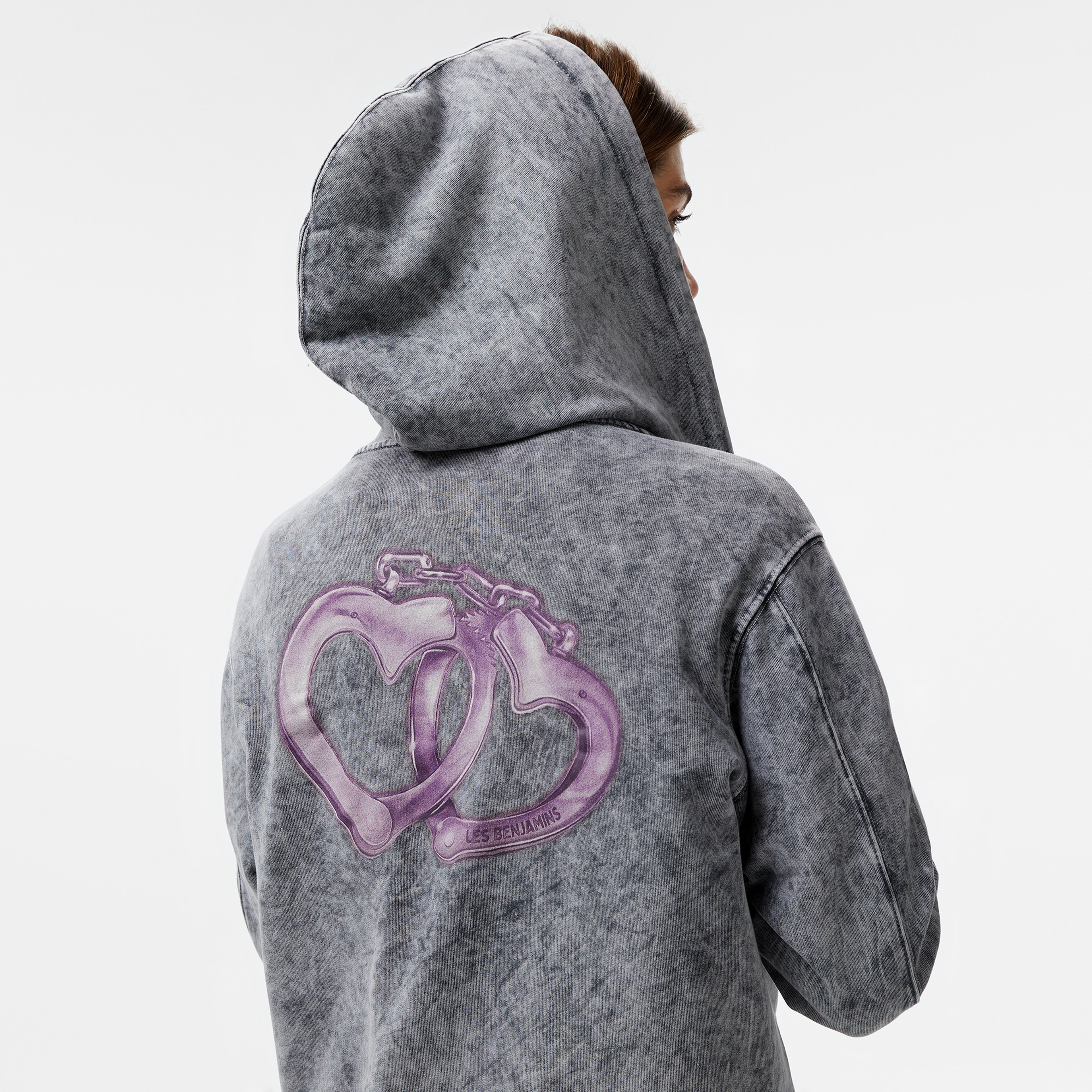 Les Benjamins 004 Kadın Beyaz Sweatshirt