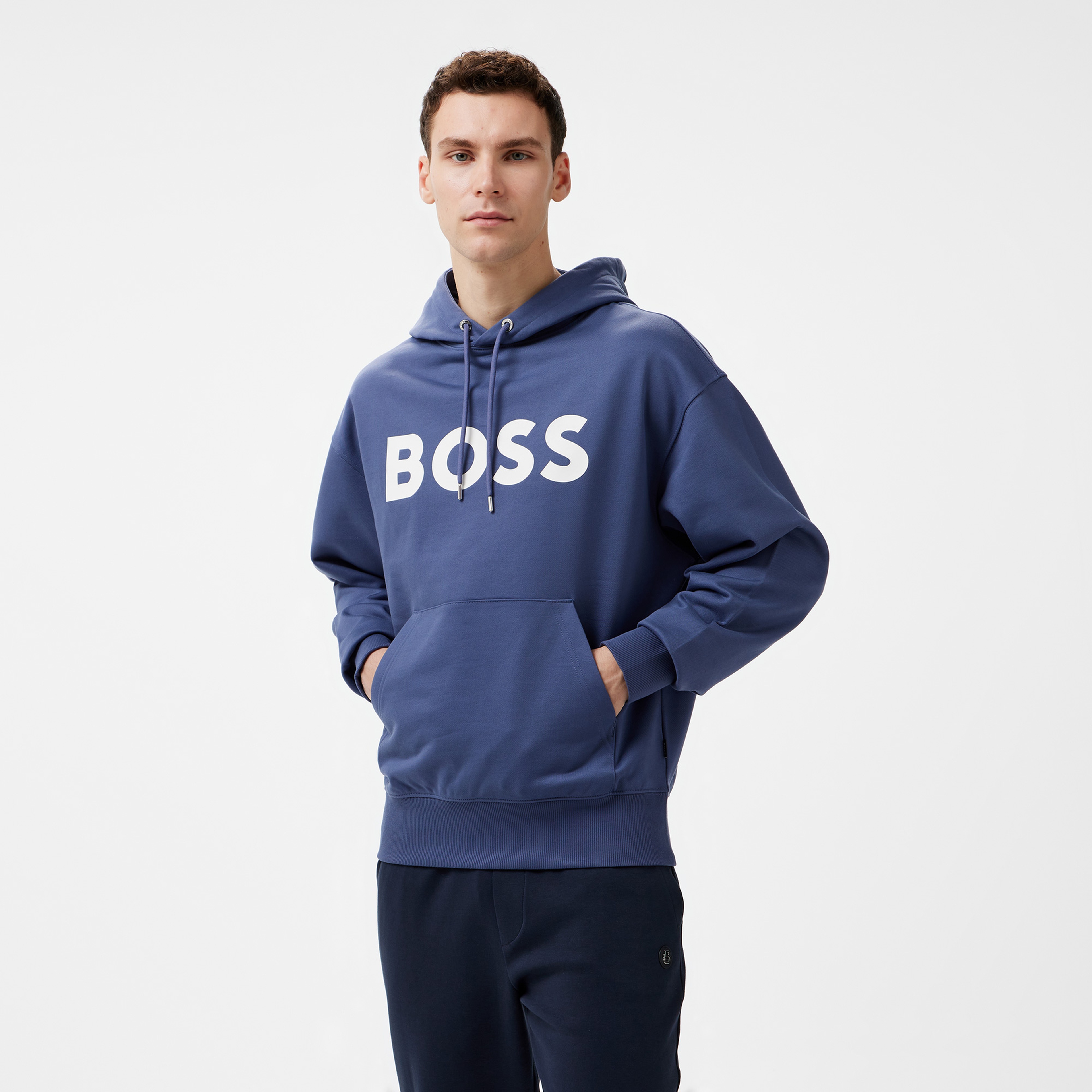 Boss Sullivan 16 Erkek Lacivert Sweatshirt