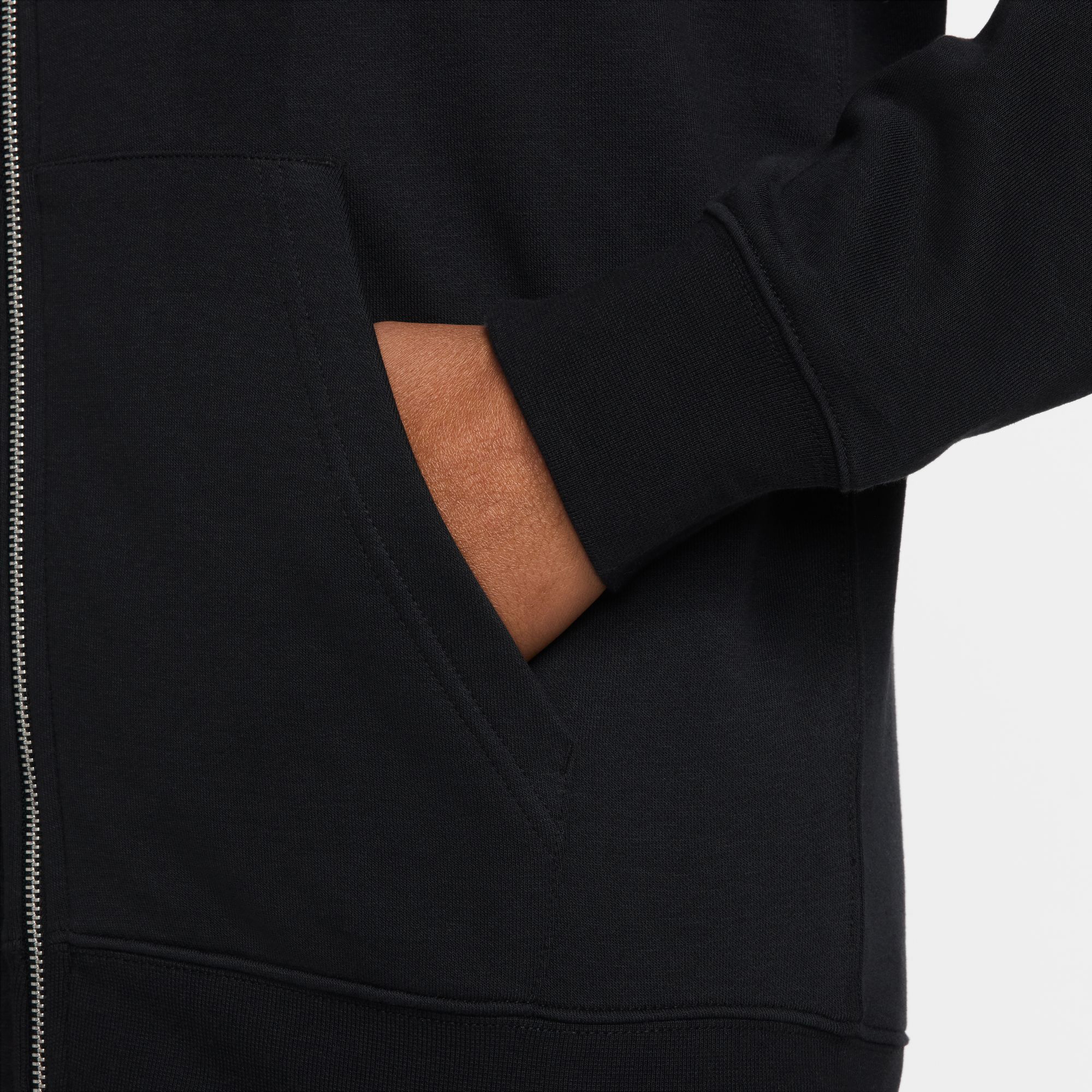 Nike Club Erkek Siyah Sweatshirt