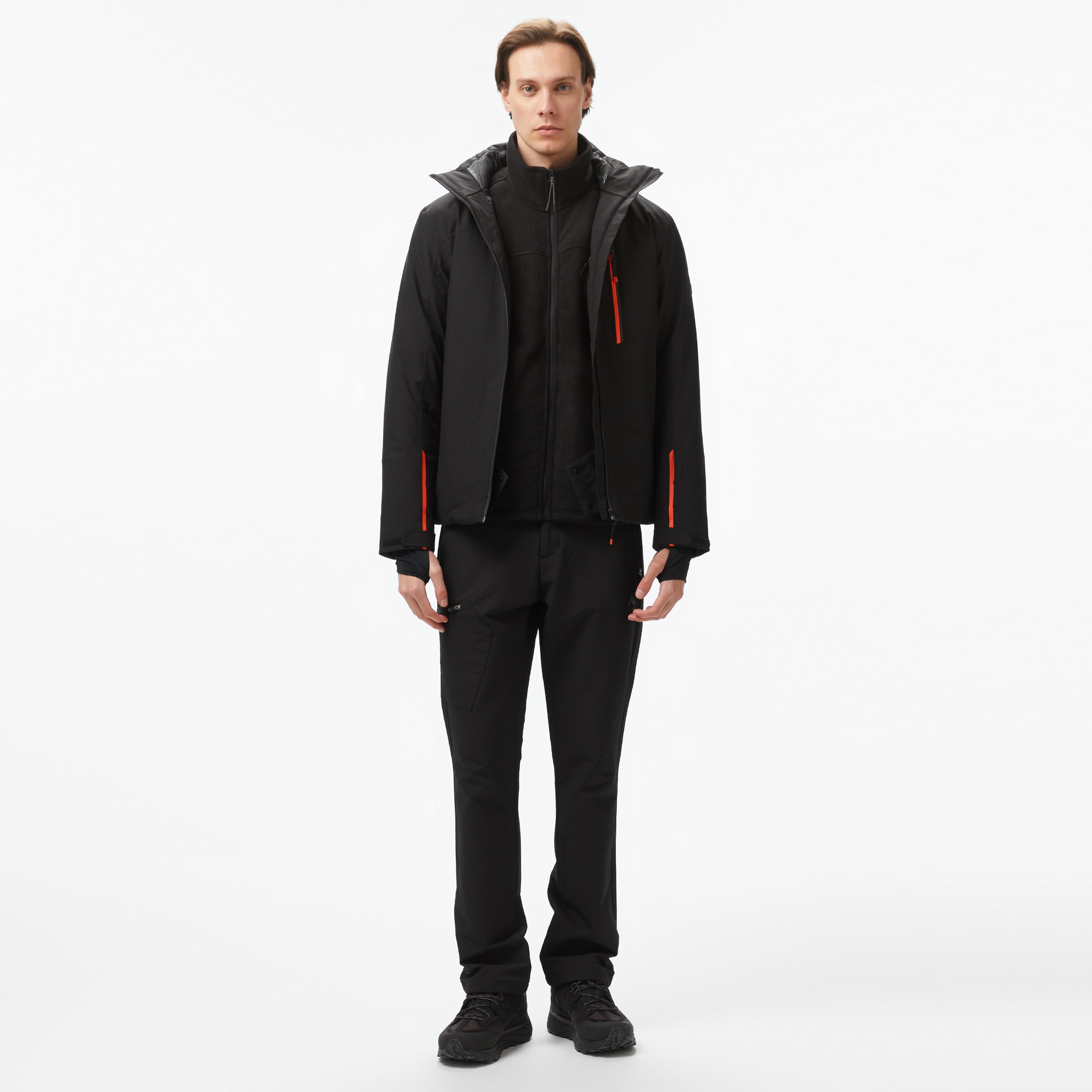 Mc Kinley Dean II Erkek Siyah Kayak Montu