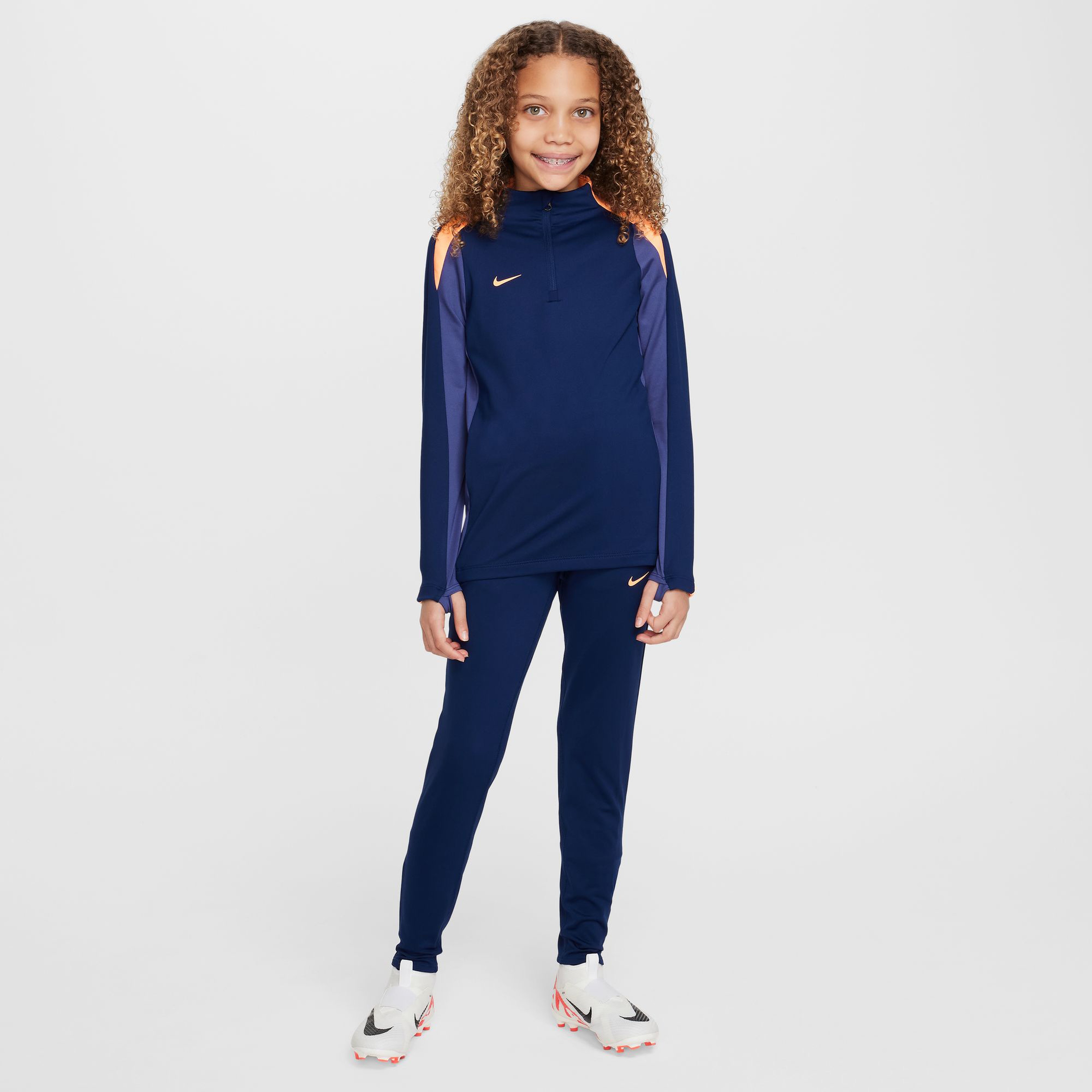 Nike Dri-FIT Strike Çocuk Mavi Eşofman Altı