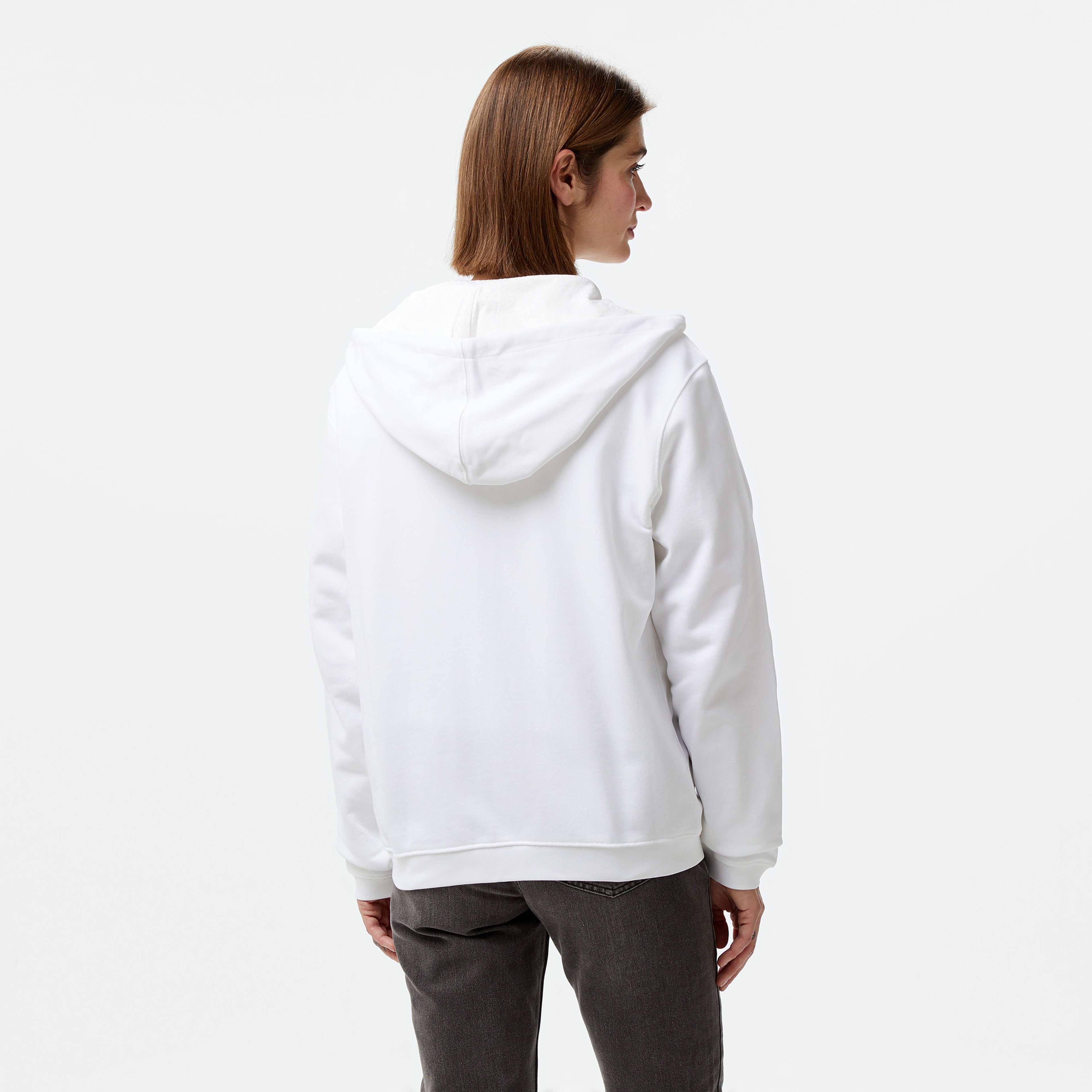 Les Benjamins 003 Kadın Beyaz Sweatshirt