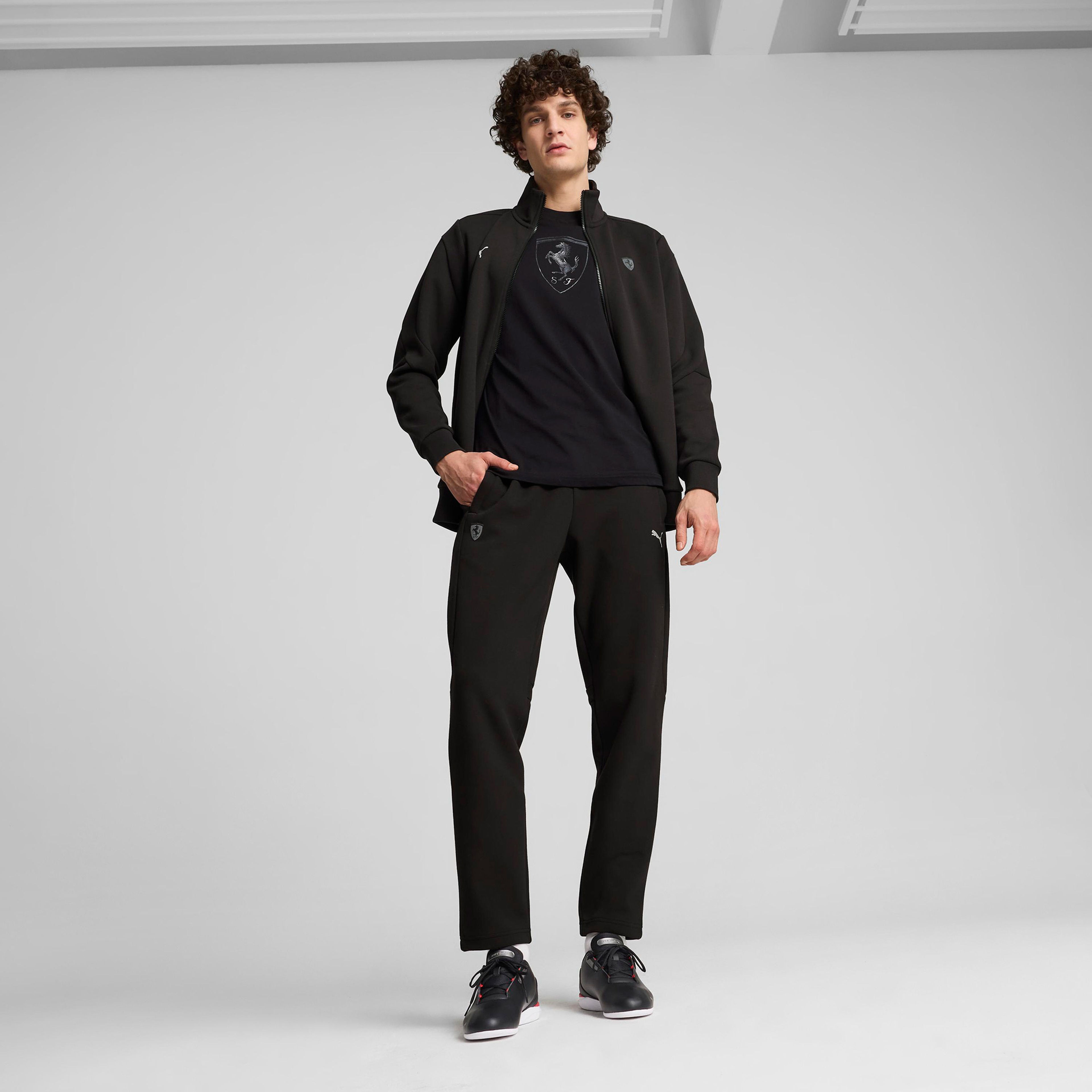 Puma Ferrari Style Erkek Siyah Ceket