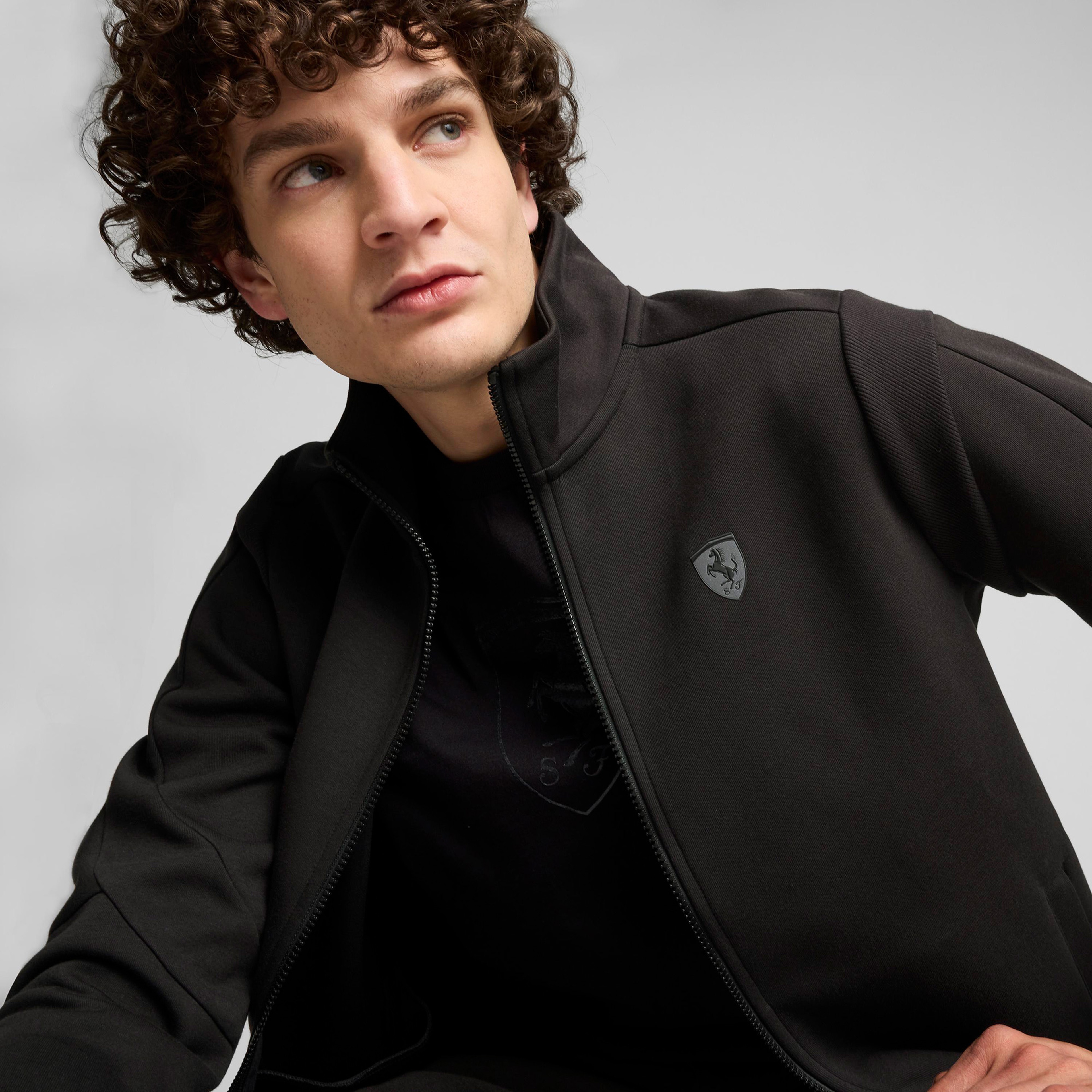 Puma Ferrari Style Erkek Siyah Ceket
