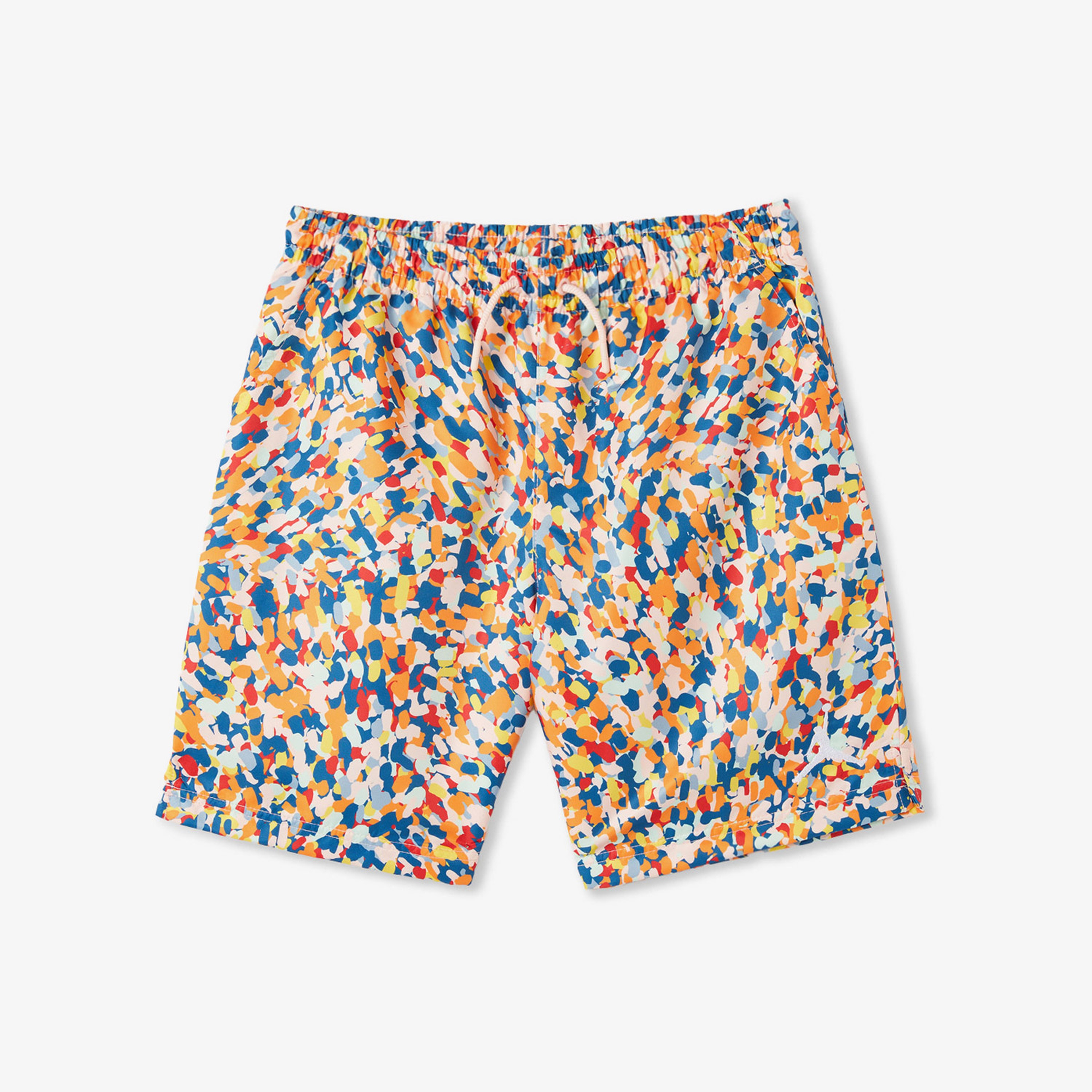 Jordan Essentials Poolside All-Over Printed Çocuk Renkli Deniz Şortu