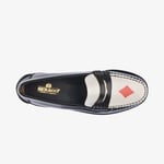 Sebago Classic Dan Gambling Kadın Siyah/Beyaz Günlük Ayakkabı