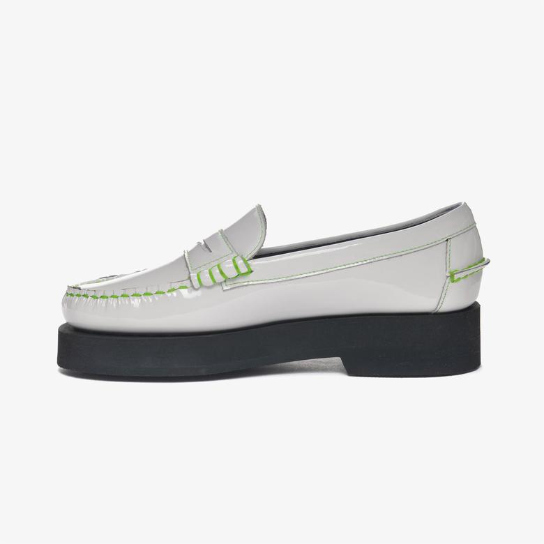 Sebago Kara Kadın Beyaz Günlük Ayakkabı