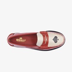 Sebago Classic Dan Gambling Kadın Kırmızı/Beyaz Günlük Ayakkabı