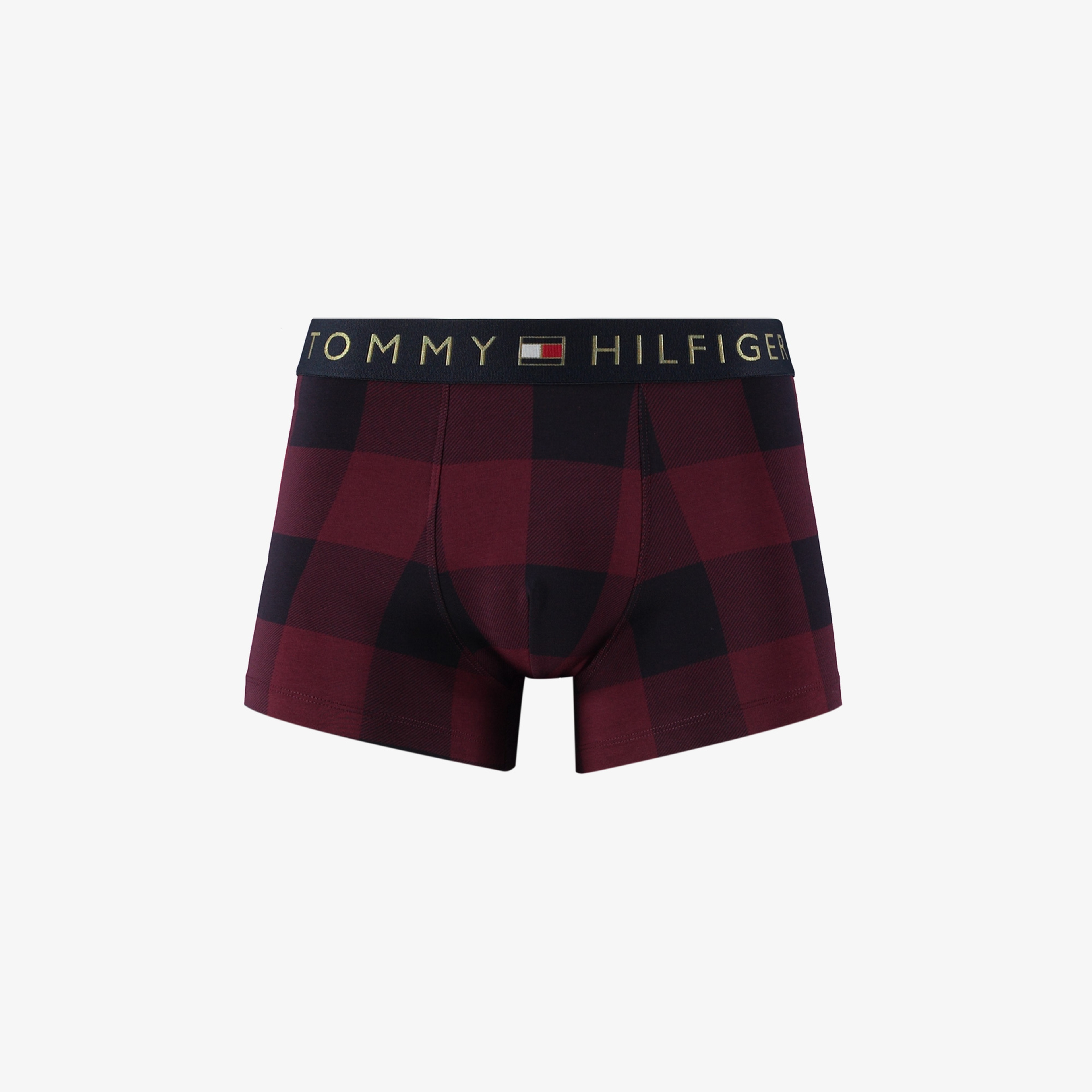 Tommy Hilfiger Trunk Print & Sock Set Gold Erkek Renkli Boxer