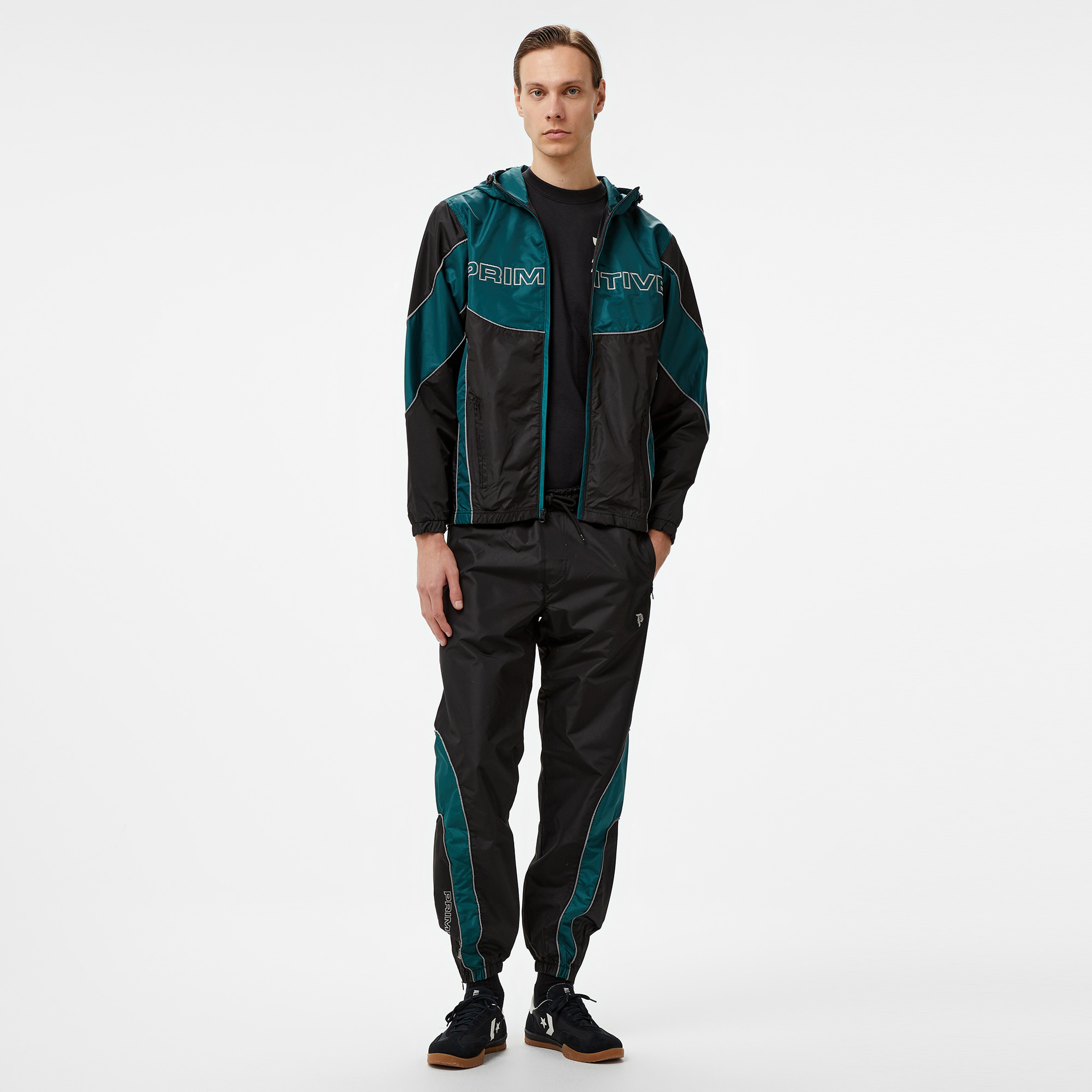 Primitive Seb Track Erkek Siyah Ceket