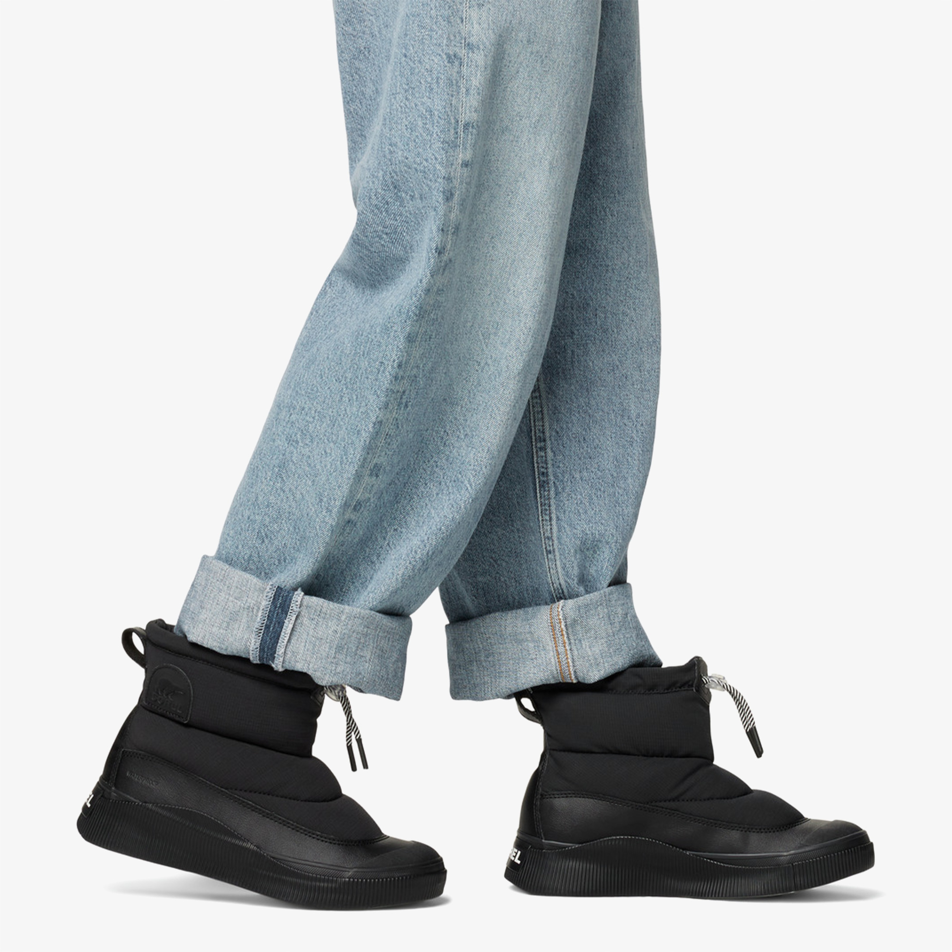 Sorel Nl5160 Out About Puffy Wp Kadın Siyah Bot