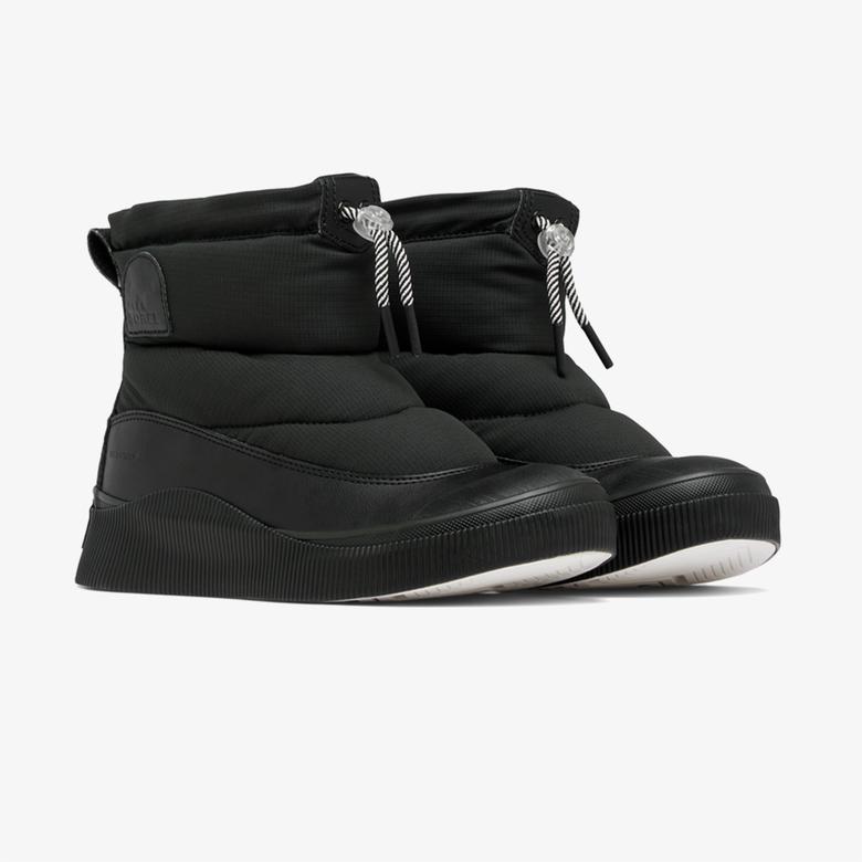Sorel Nl5160 Out About Puffy Wp Kadın Siyah Bot