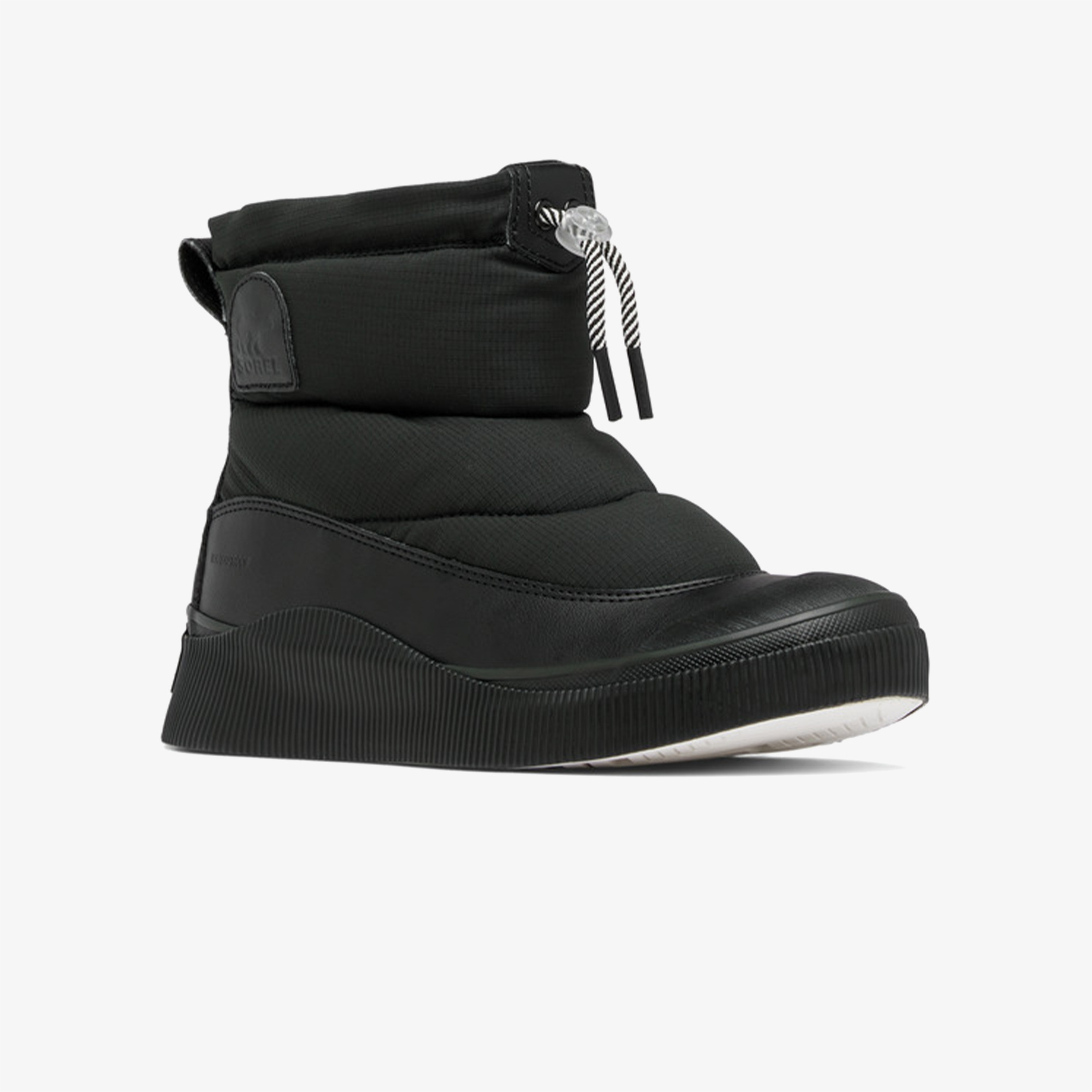 Sorel Nl5160 Out About Puffy Wp Kadın Siyah Bot