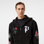 Primitive Temptation Zip Hood Erkek Siyah Sweatshirt