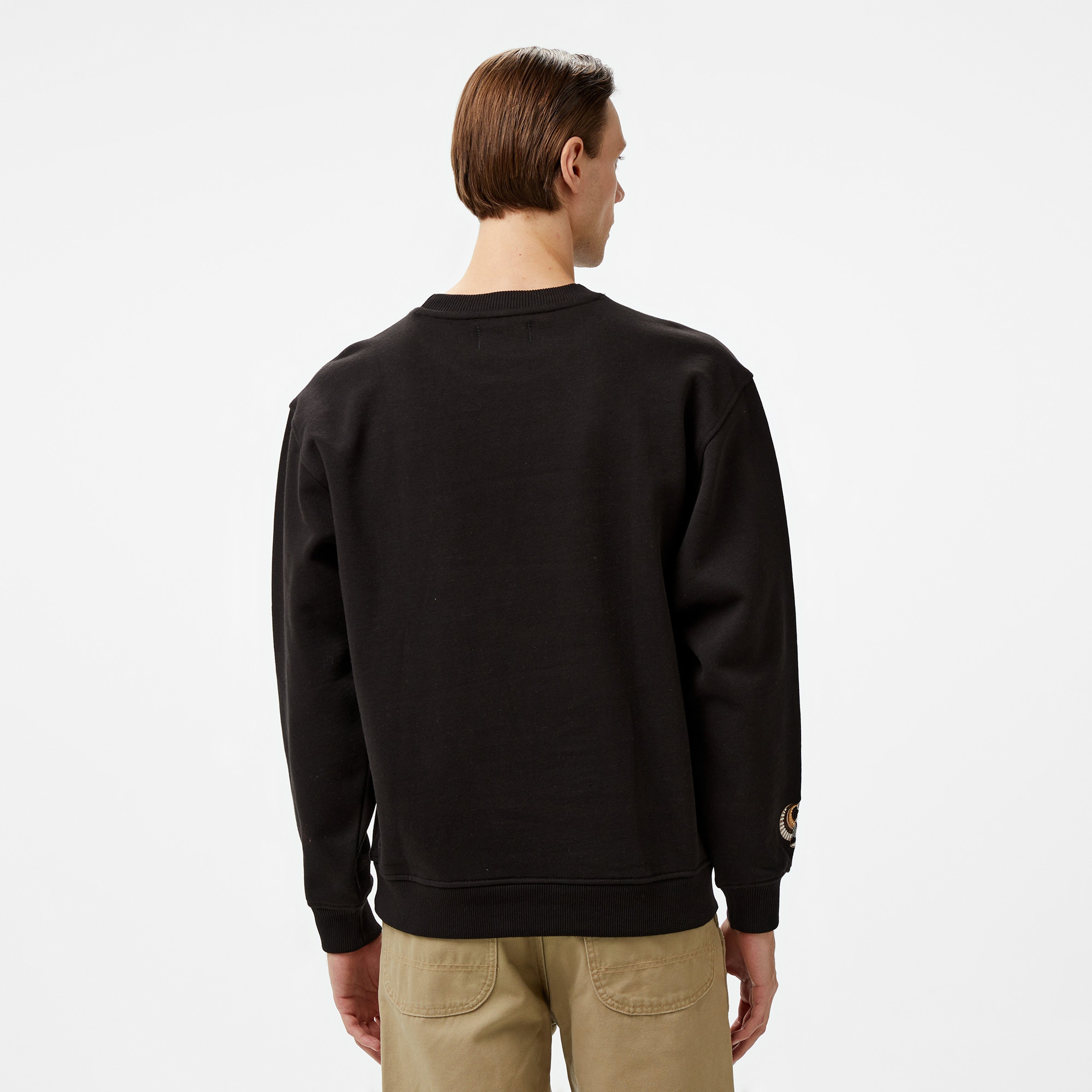 Primitive Passage Crewneck Erkek Siyah Sweatshirt