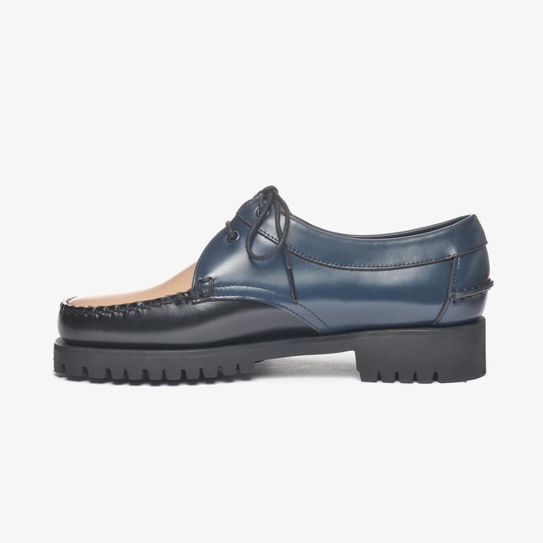 Sebago James Lug Kadın Lacivert/Bej Günlük Ayakkabı
