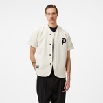 Primitive Hiro Baseball Jersey Erkek Krem Gömlek