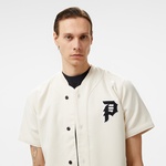 Primitive Hiro Baseball Jersey Erkek Krem Gömlek