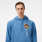 Primitive In Peace Hood Erkek Mavi Sweatshirt