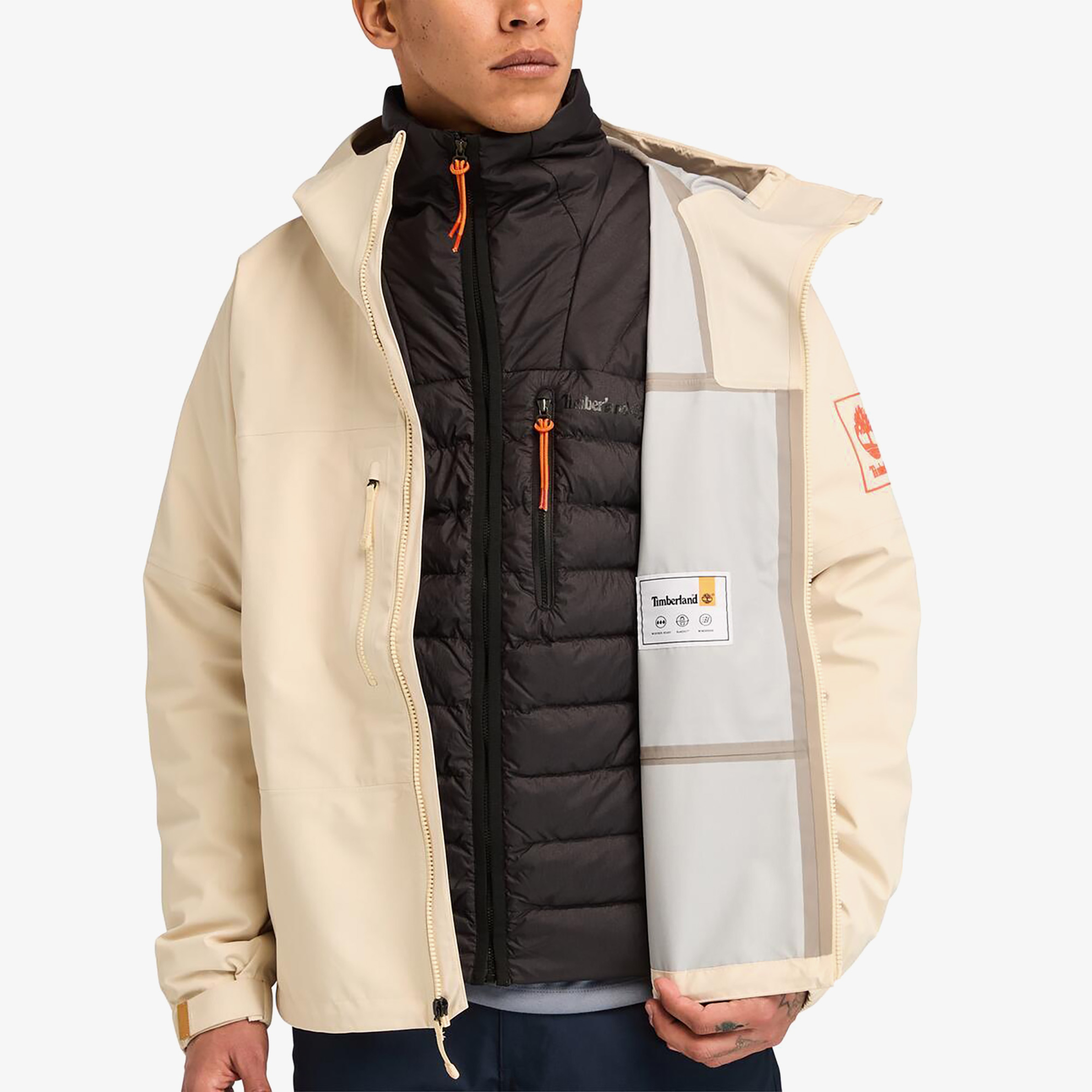 Timberland Caps Ridge Mobi Flex Tech Roof Erkek Bej Ceket