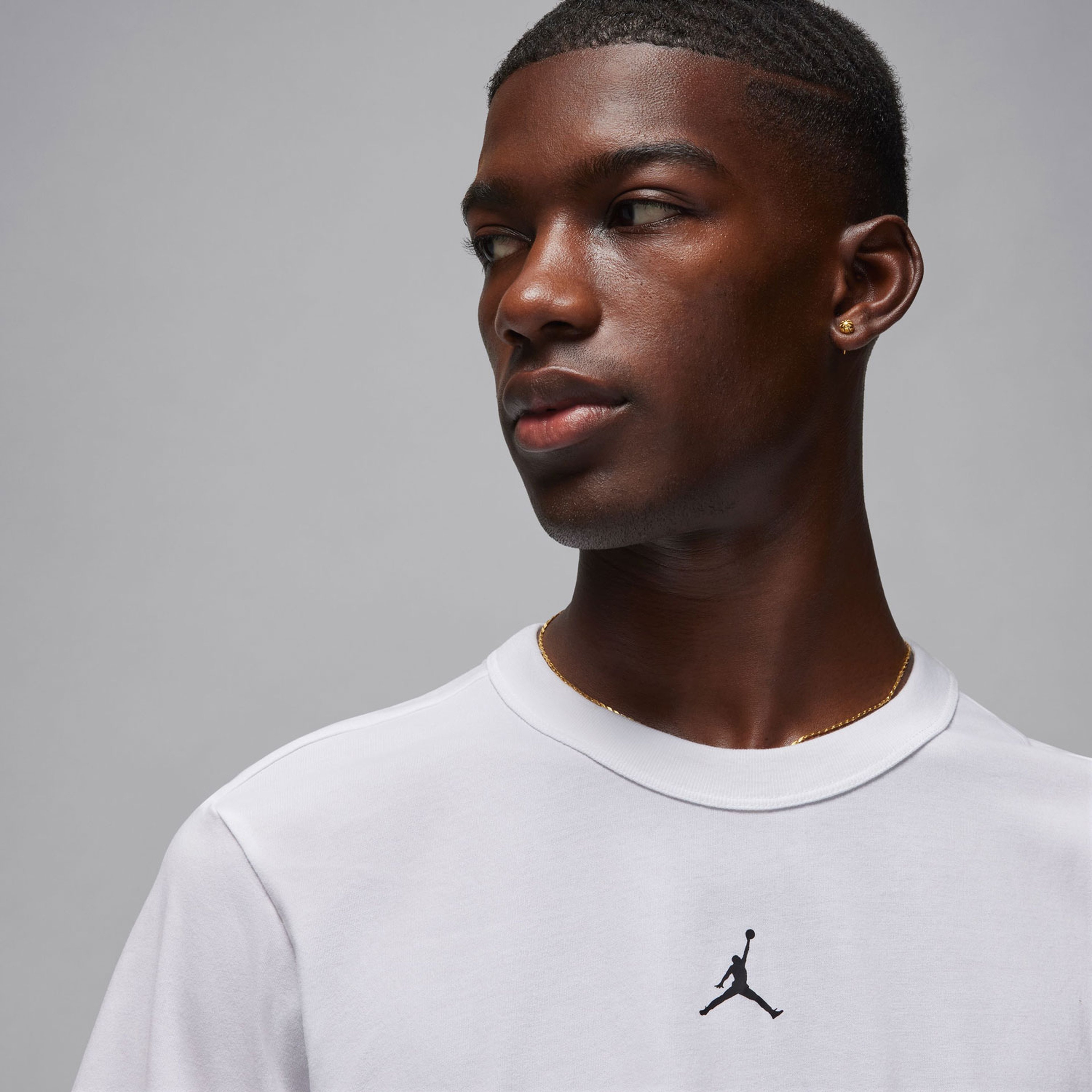 Jordan Dri-Fit Erkek Beyaz Günlük T-Shirt
