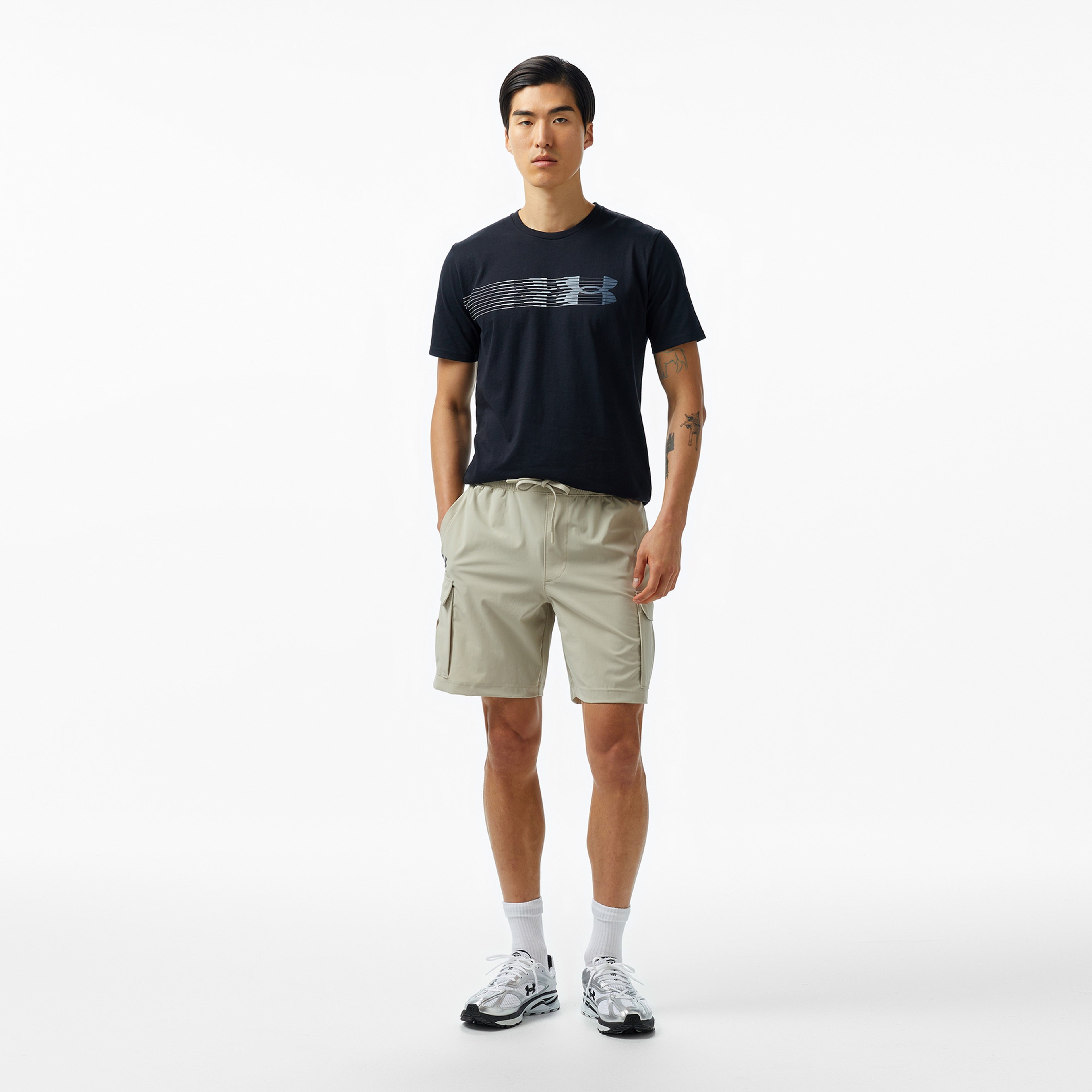 Under Armour Vibe Erkek Krem Şort