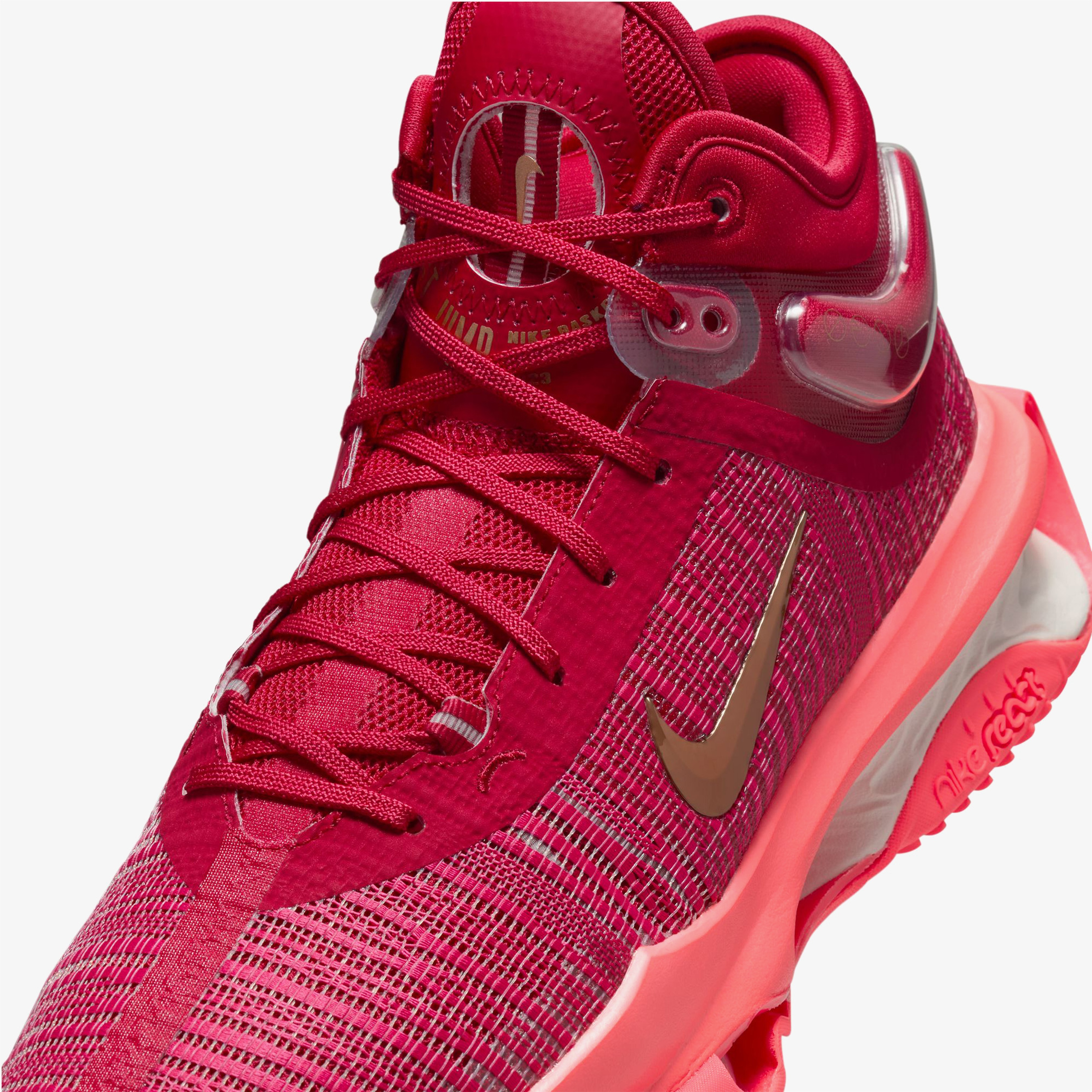 Nike Air Zoom G.T. Jump 2 Erkek Kırmızı Basketbol Ayakkabısı