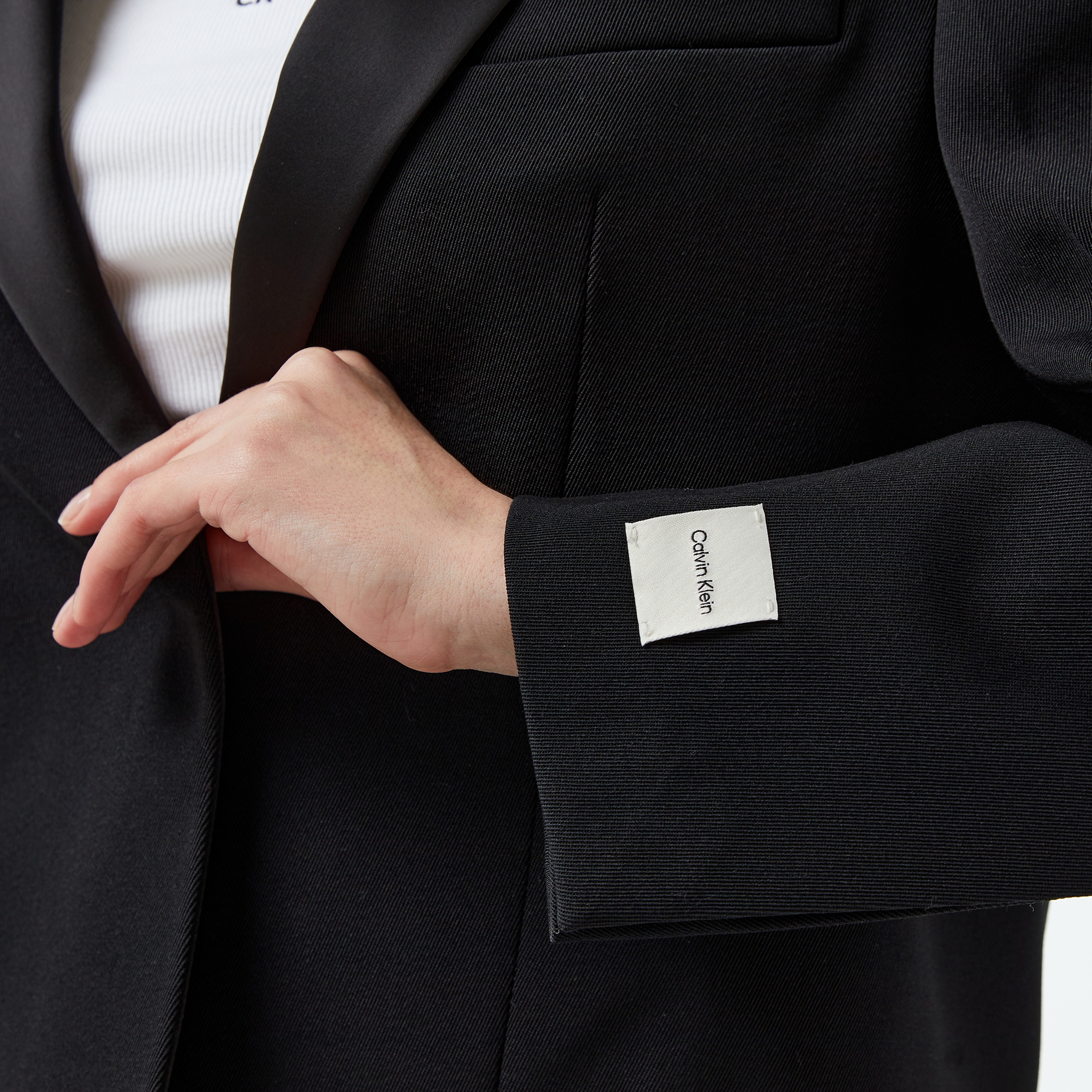 Calvin Klein Kadın Siyah Ceket