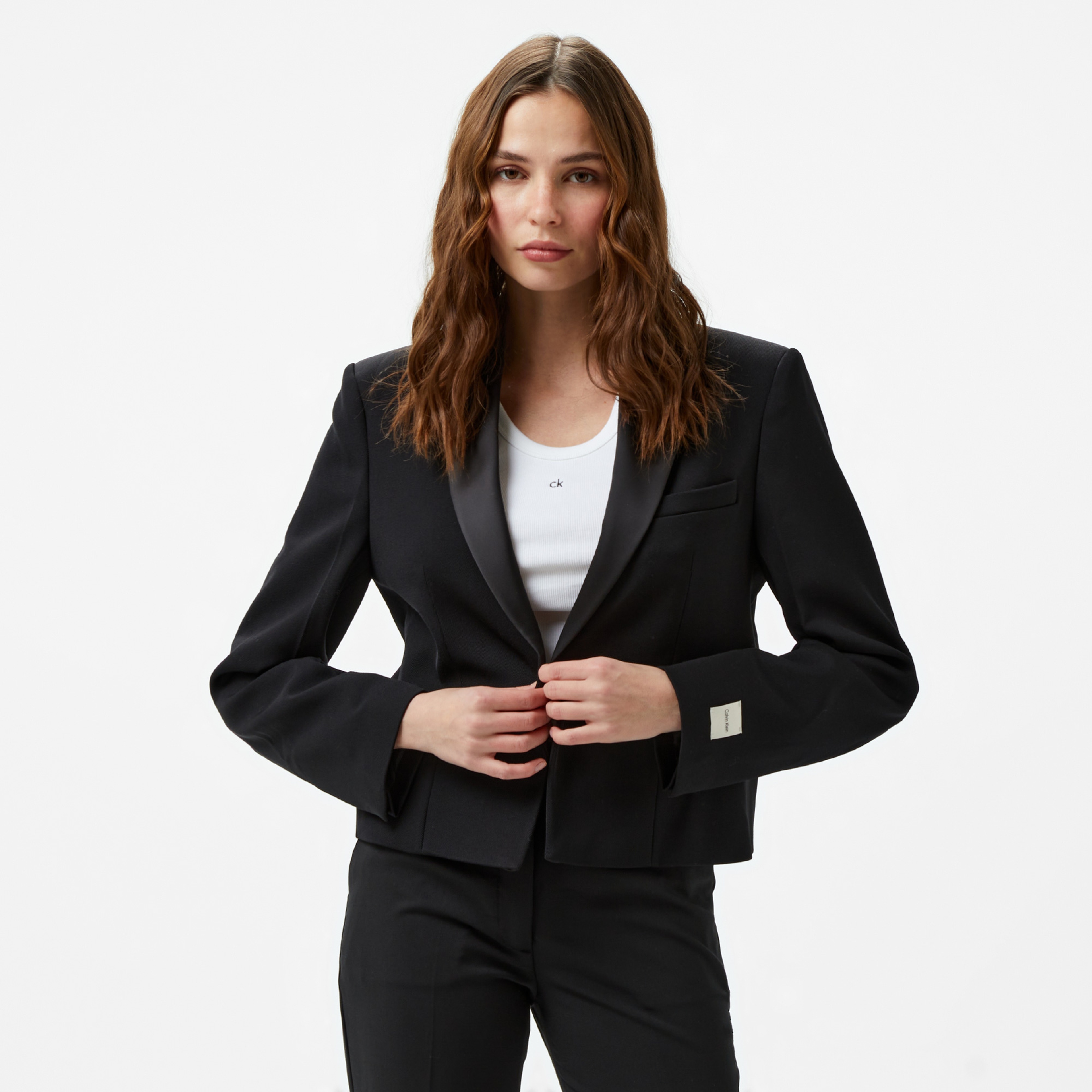 Calvin Klein Kadın Siyah Ceket