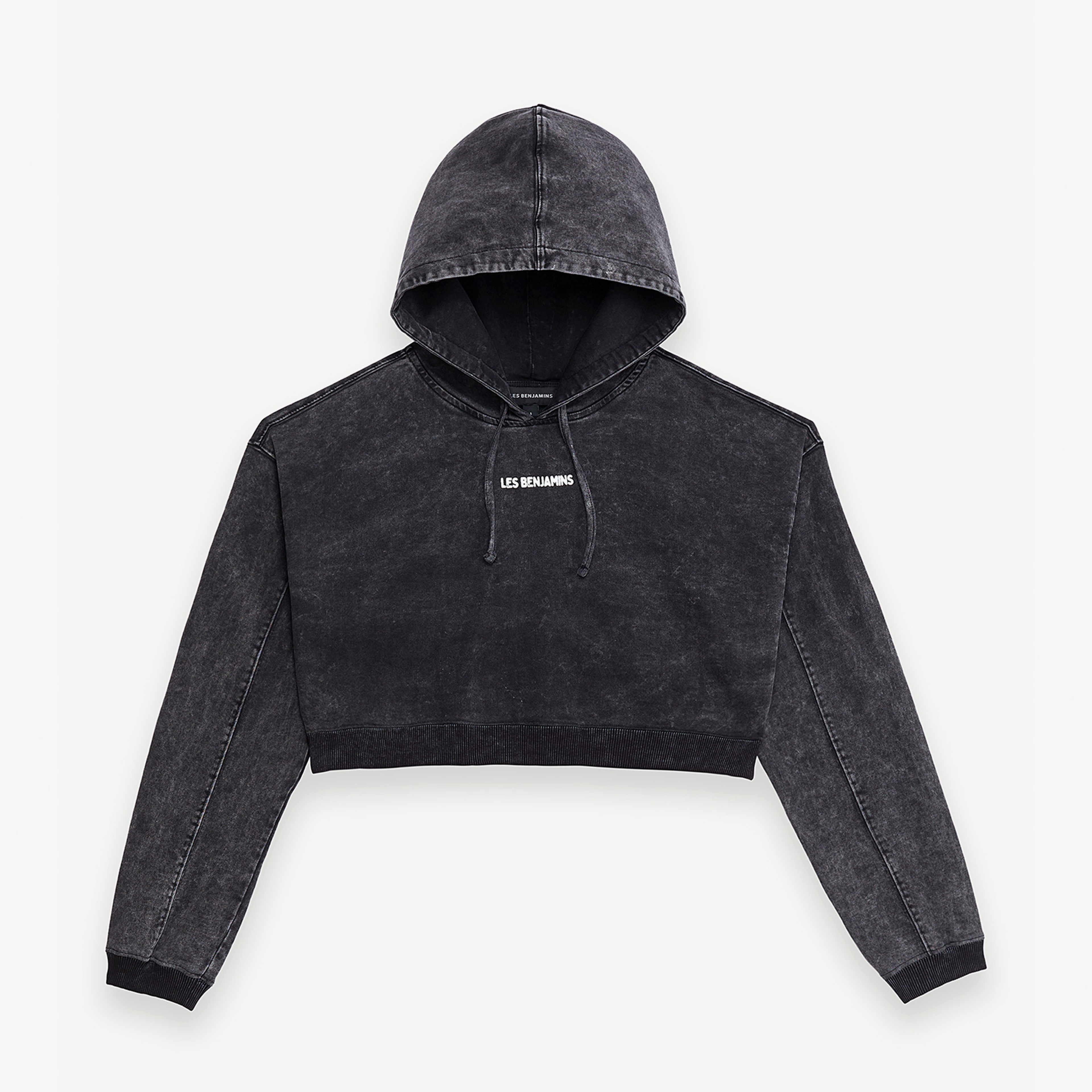 Les Benjamins 007 Kadın Siyah Sweatshirt