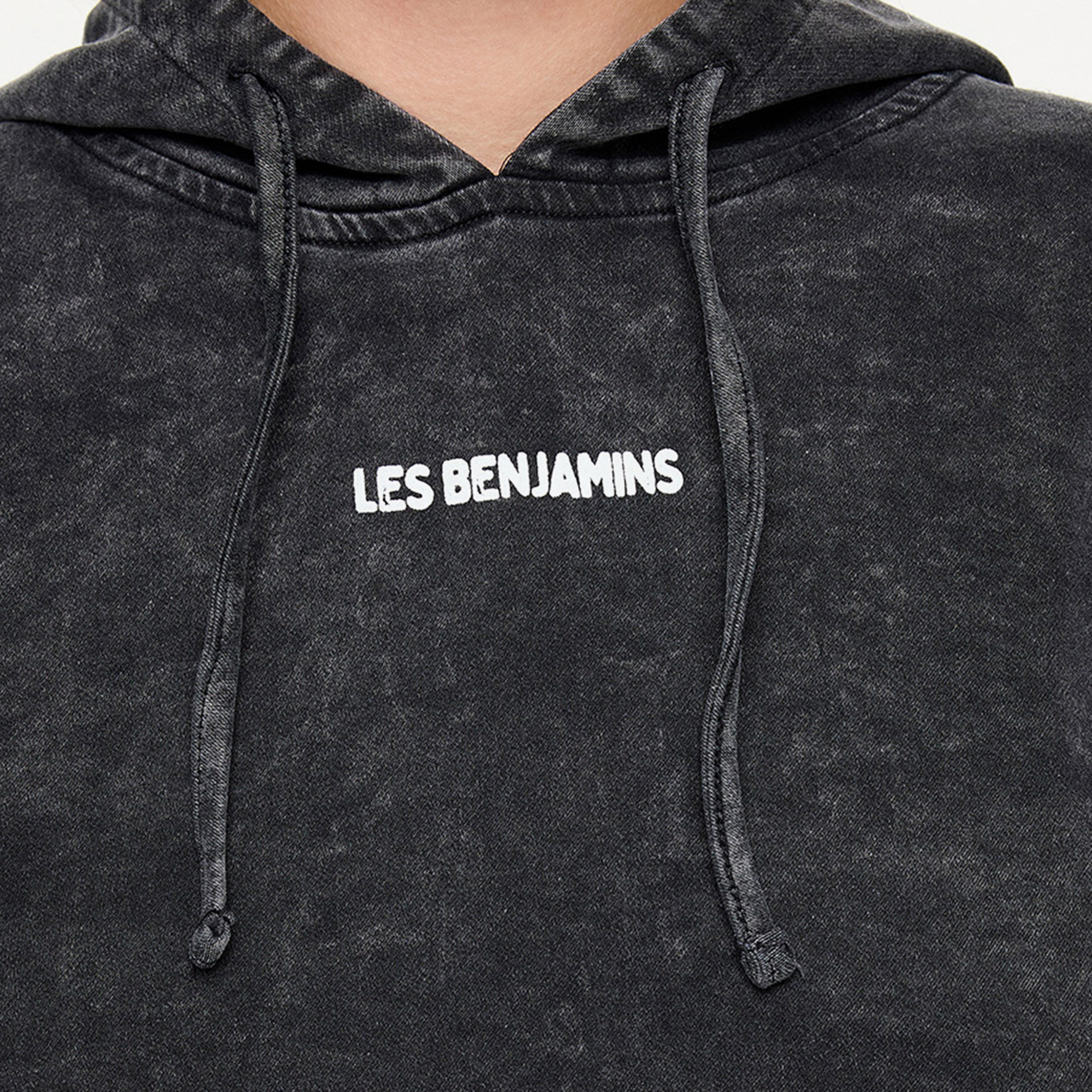 Les Benjamins 007 Kadın Siyah Sweatshirt