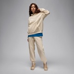 Jordan Brooklyn Fleece Kadın Bej Kapüşonlu Sweatshirt