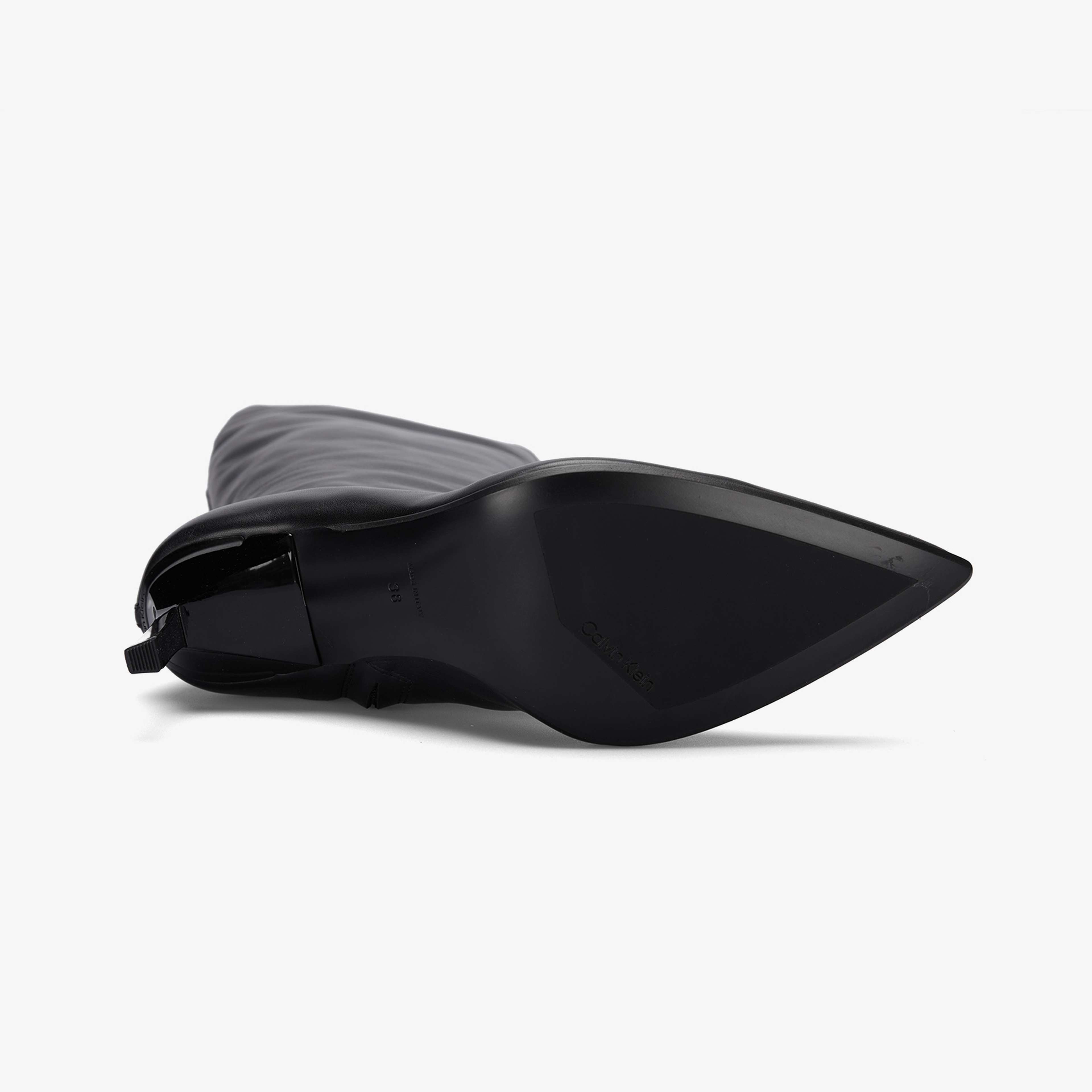 Calvin Klein Heel Knee Boot 70 Kadın Siyah Yağmur Botu