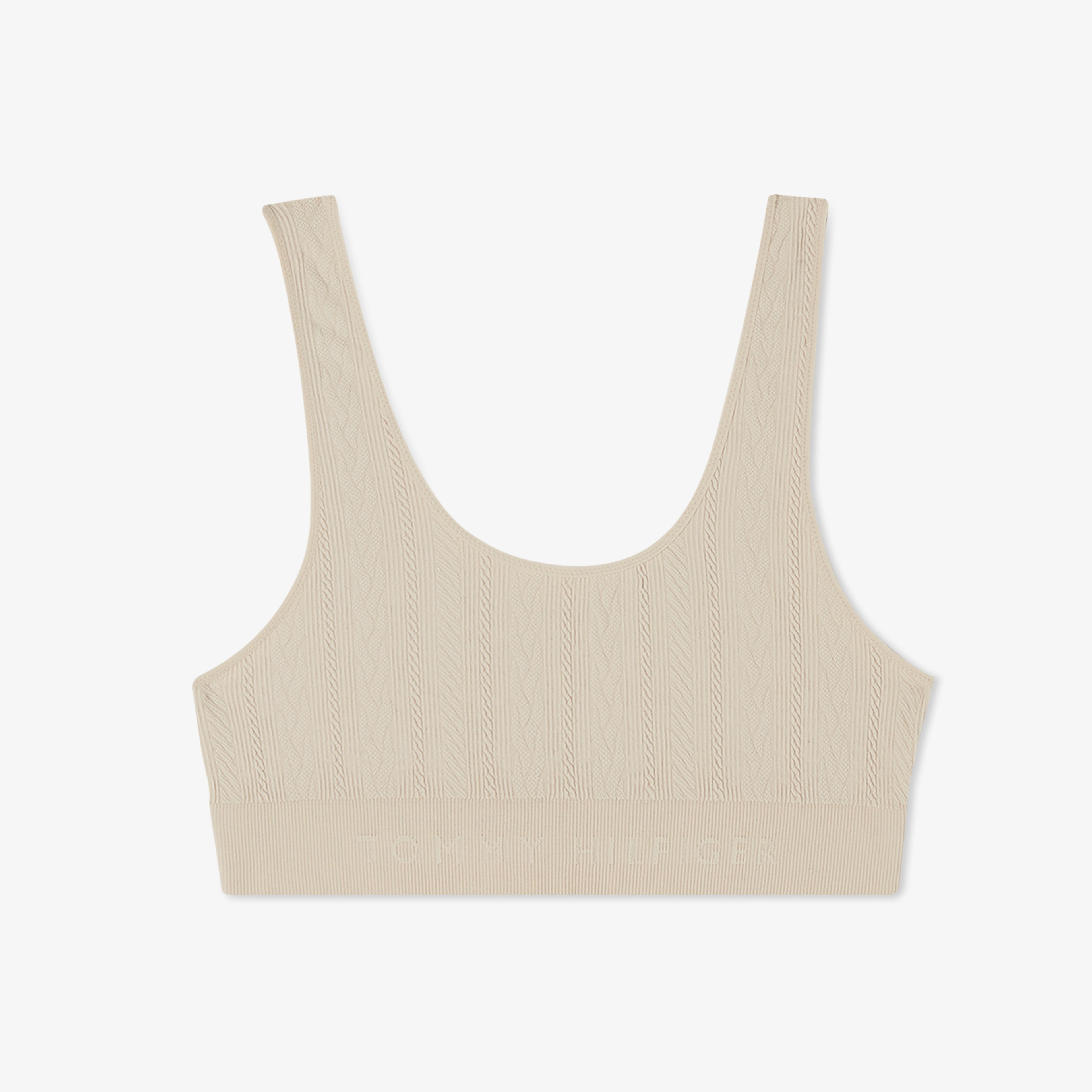 Tommy Hilfiger Unlined Kadın Bej Bra