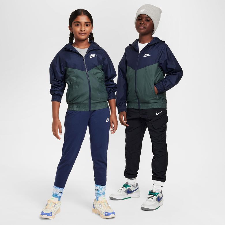 Nike Sportswear Windrunner Çocuk Mavi Ceket