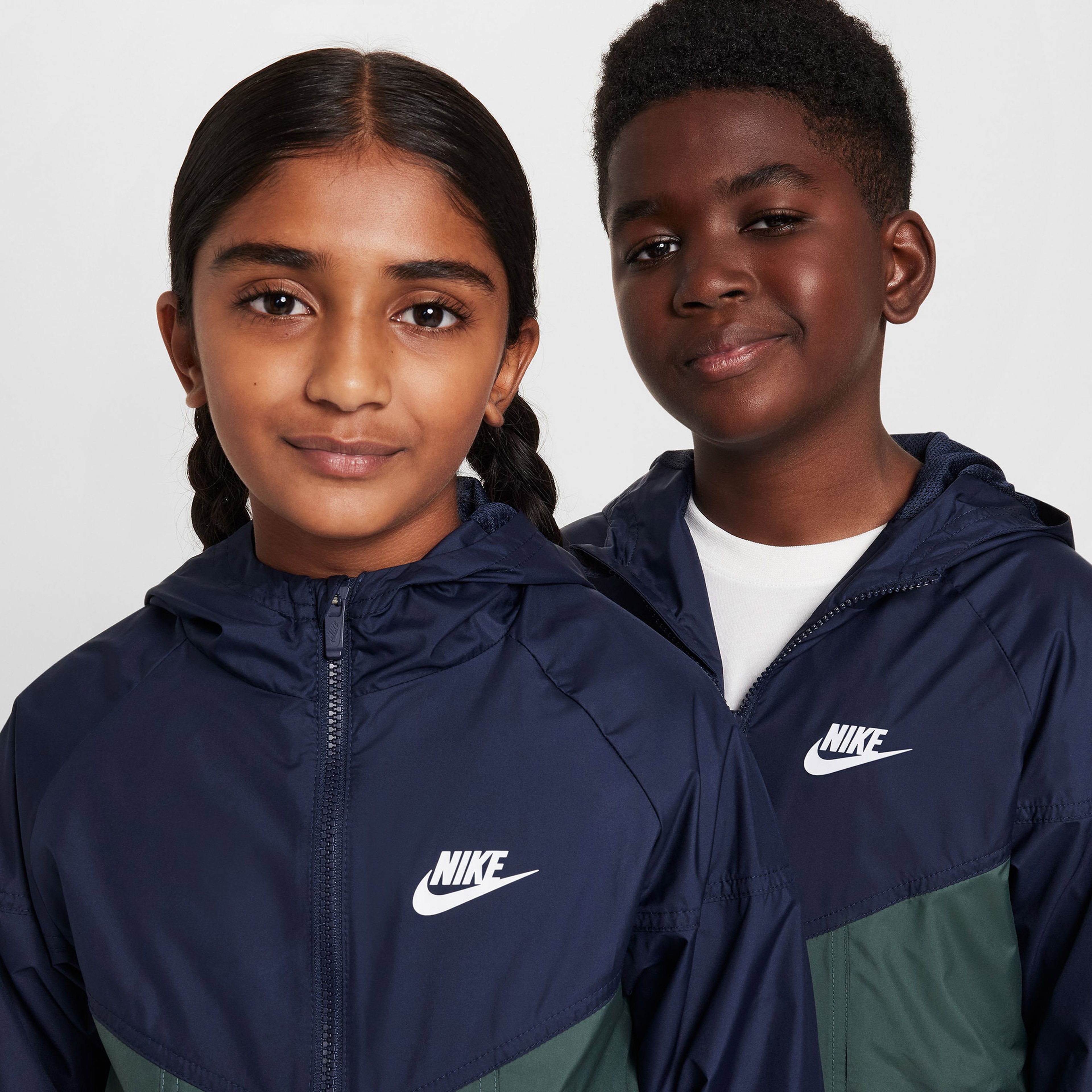 Nike Sportswear Windrunner Çocuk Mavi Ceket