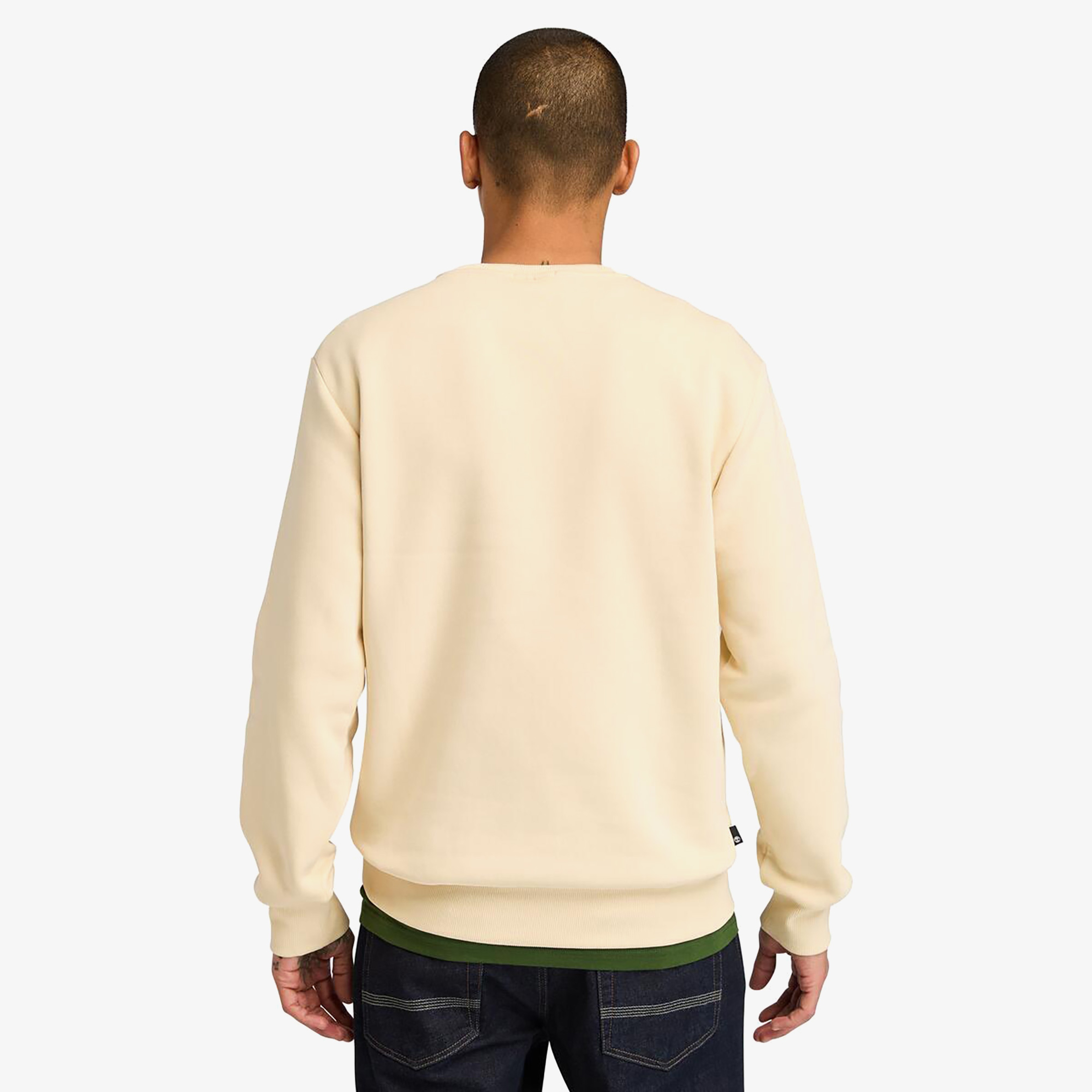 Timberland Hampthon Crew Neck Erkek Bej Sweatshirt