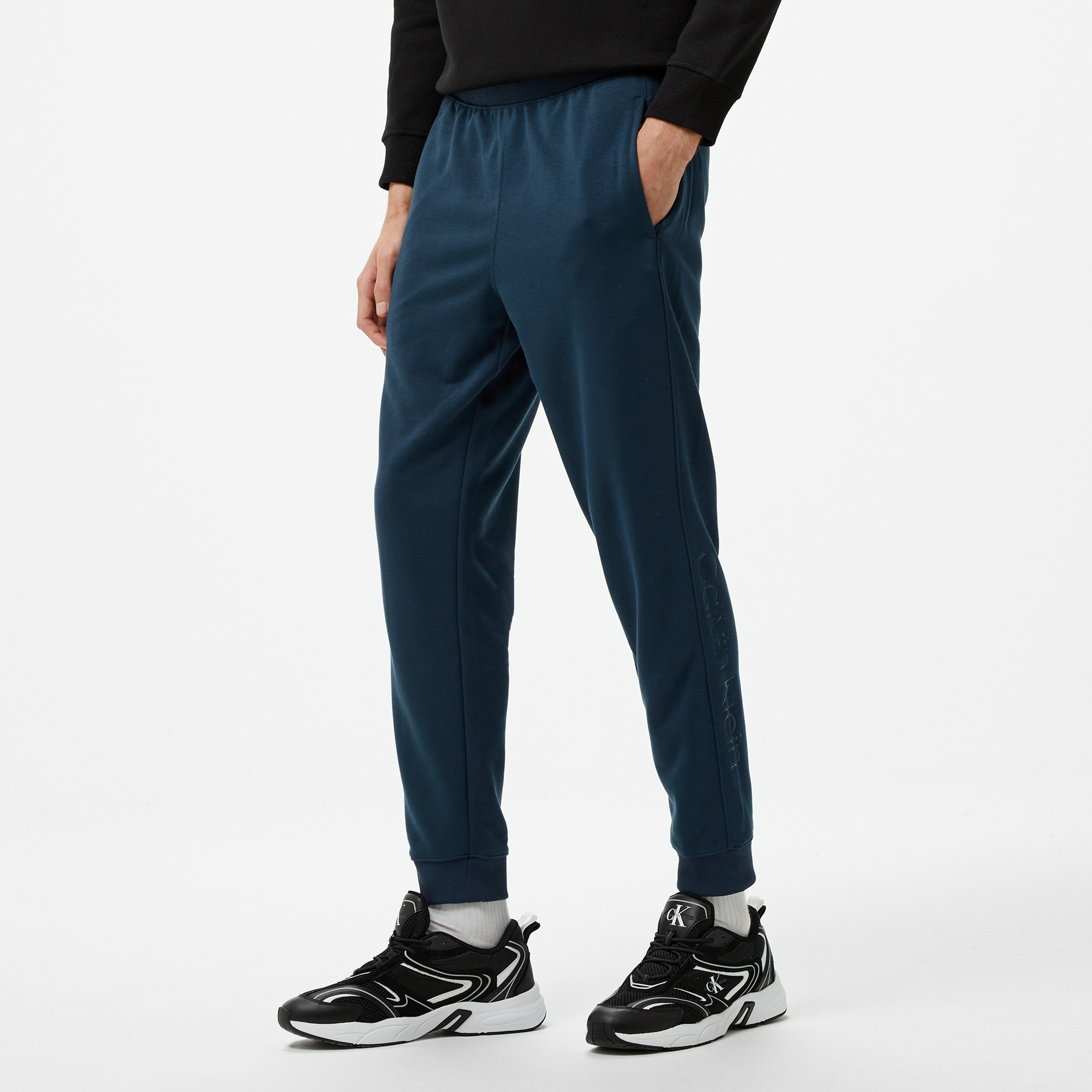 Calvin Klein Jogger Erkek Lacivert Jogger Pantolon